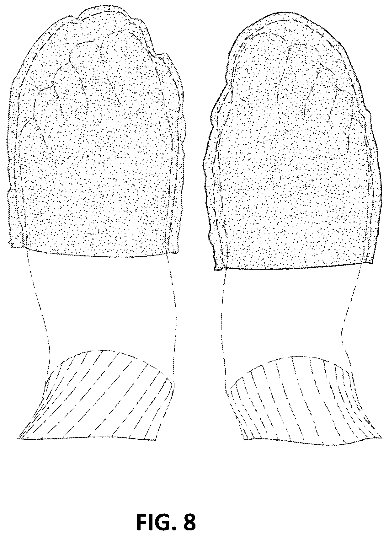 Patent US12376650 Figure 9 – Self-warming footwear