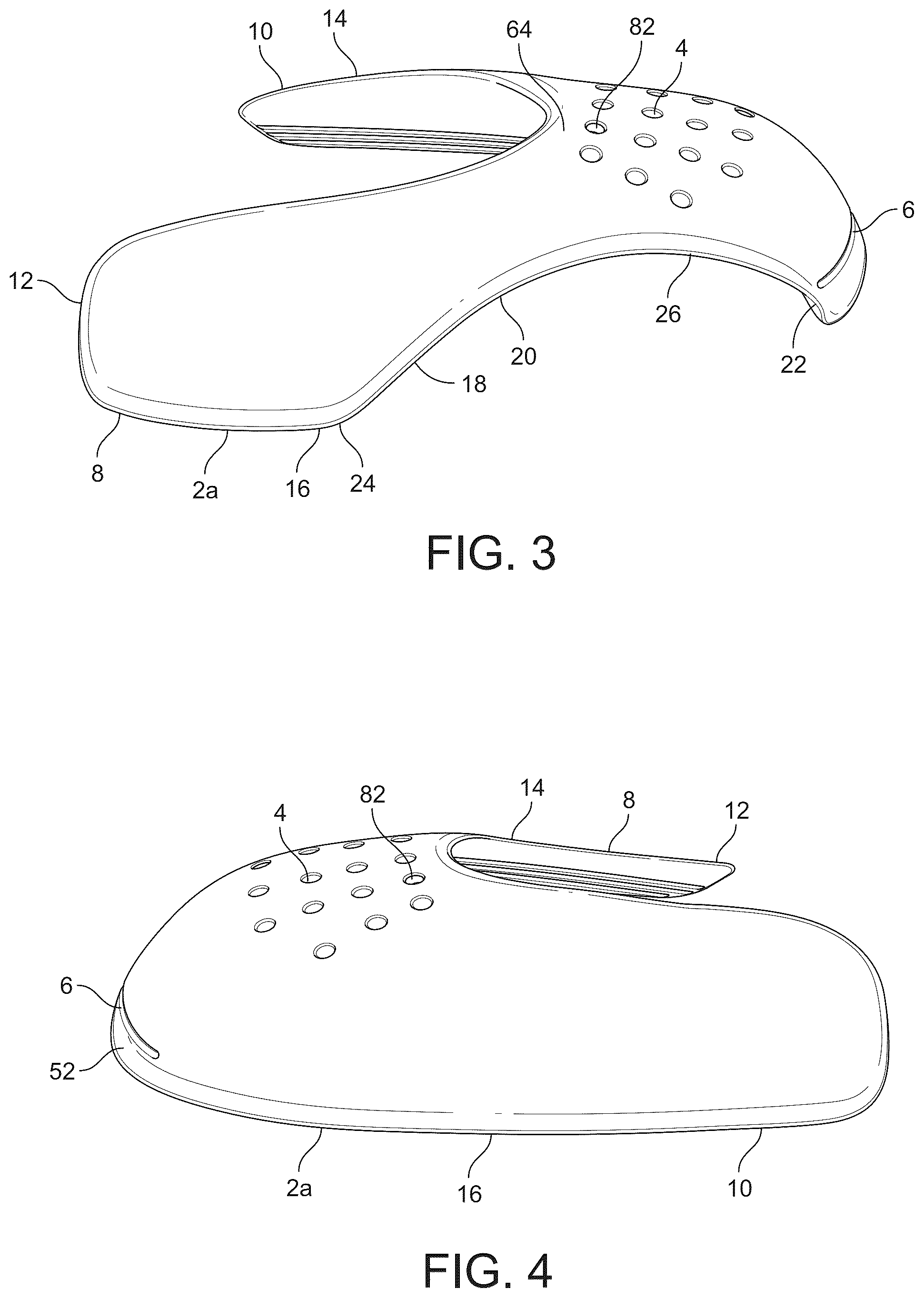 Patent US12376651 Figure 2 – Removable toe box protector for sneakers
