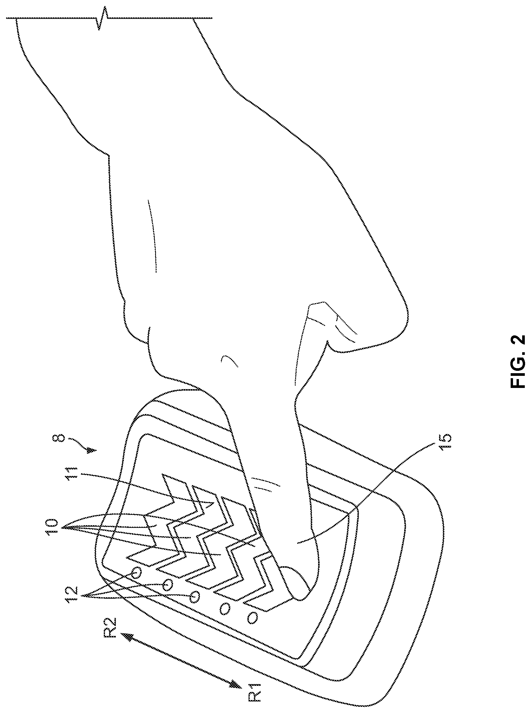 Patent US12376652 Figure 2 – Systems and methods for fastening a shoe