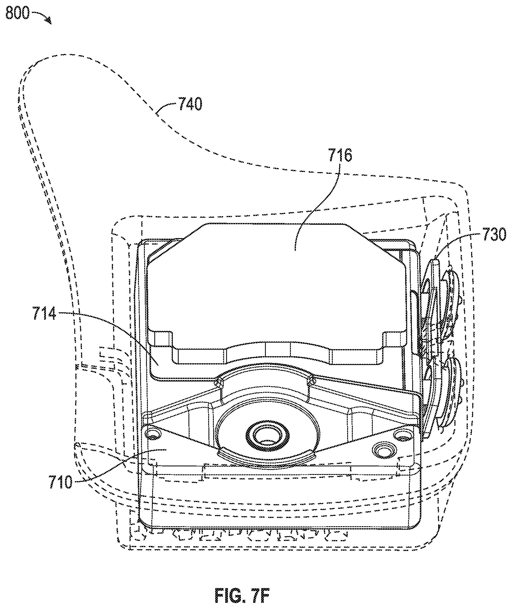 Patent US12376653 Figure 15 – Lacing engine support structures for automated footwear platform