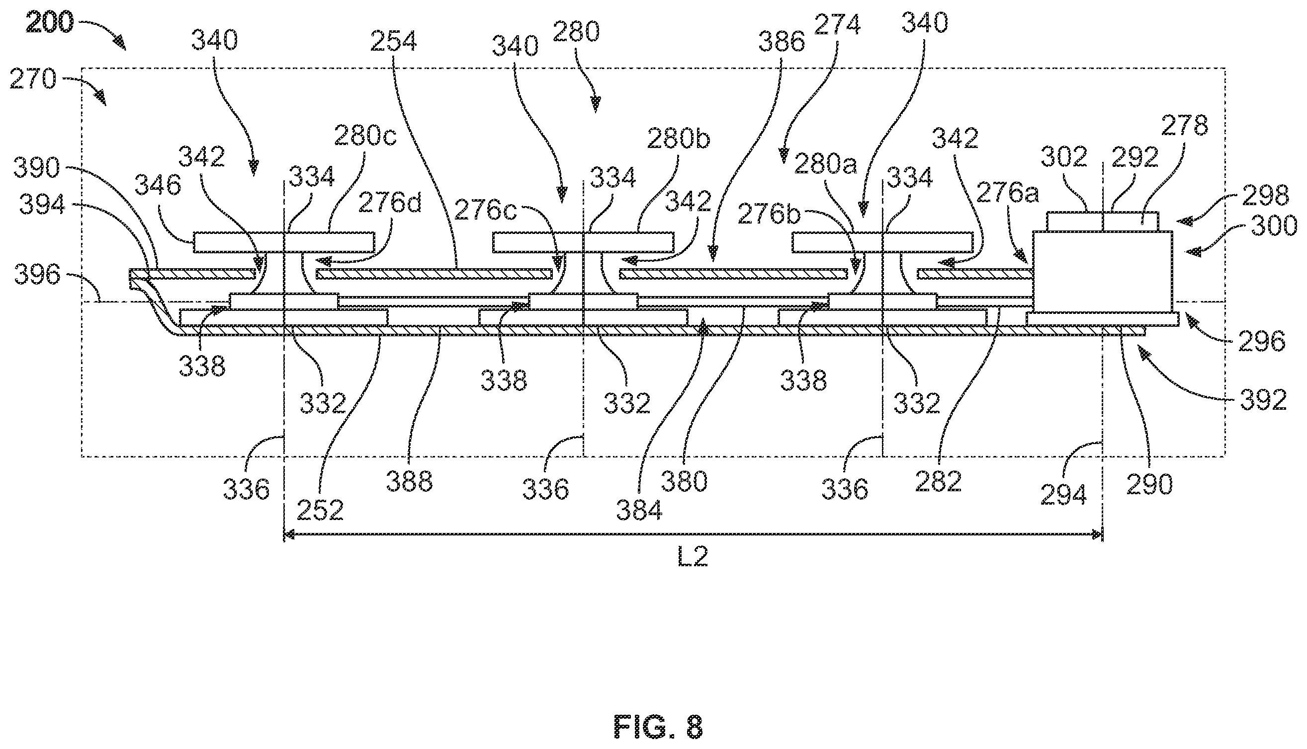 Patent US12376654 Figure 6 – Fastening system for an article