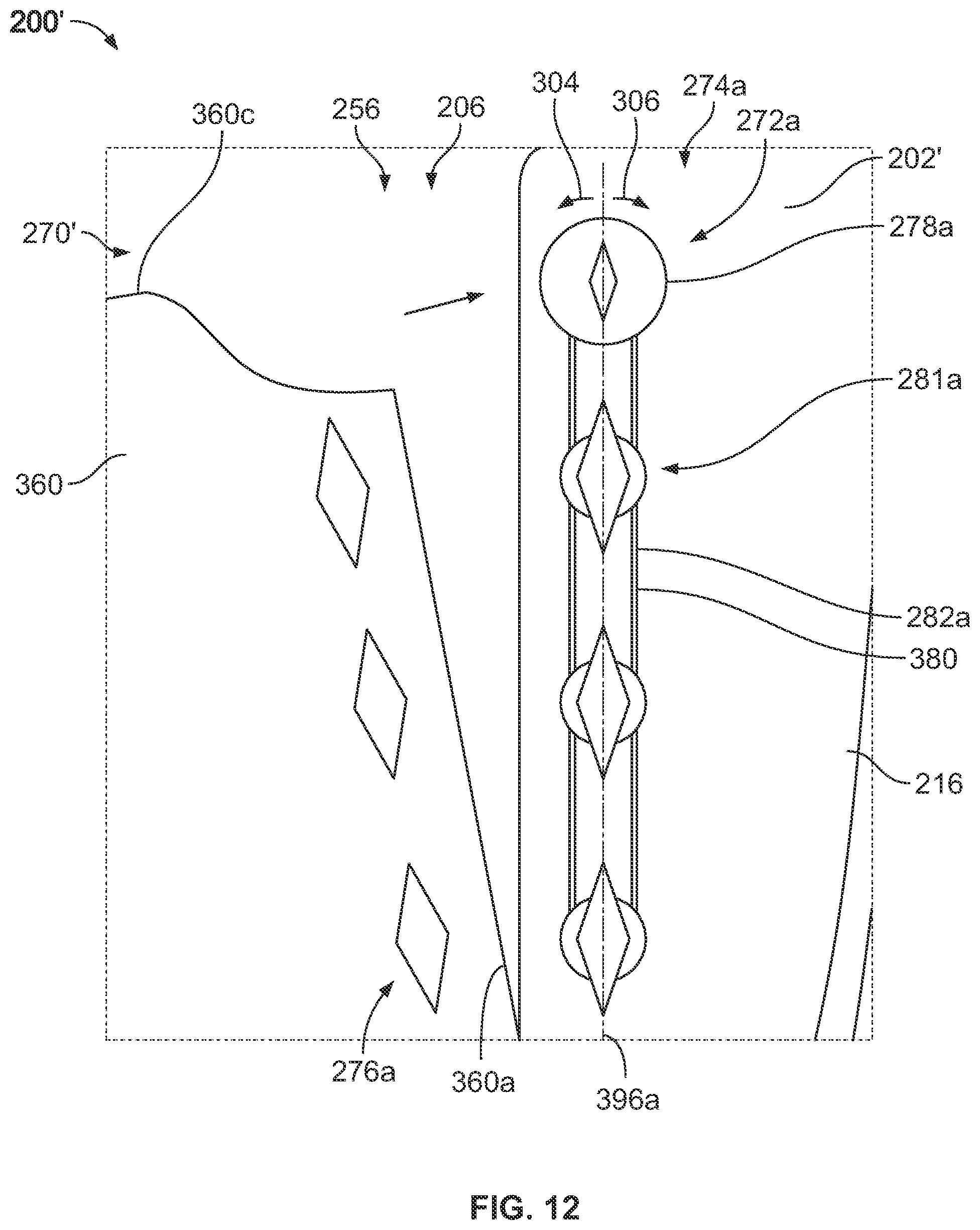 Patent US12376654 Figure 9 – Fastening system for an article