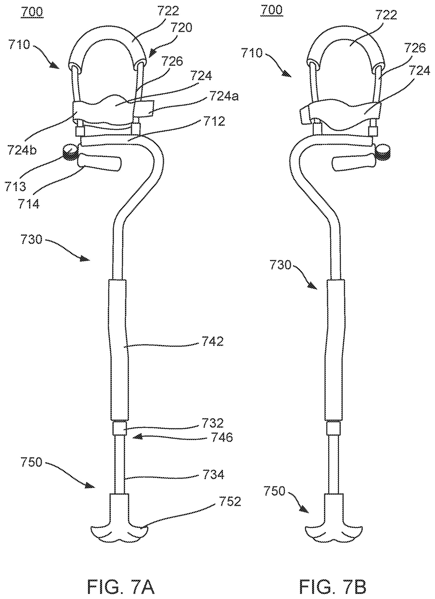 Patent US12376657 Figure 7 – Mobility assist device including exercising components, and systems and methods thereof