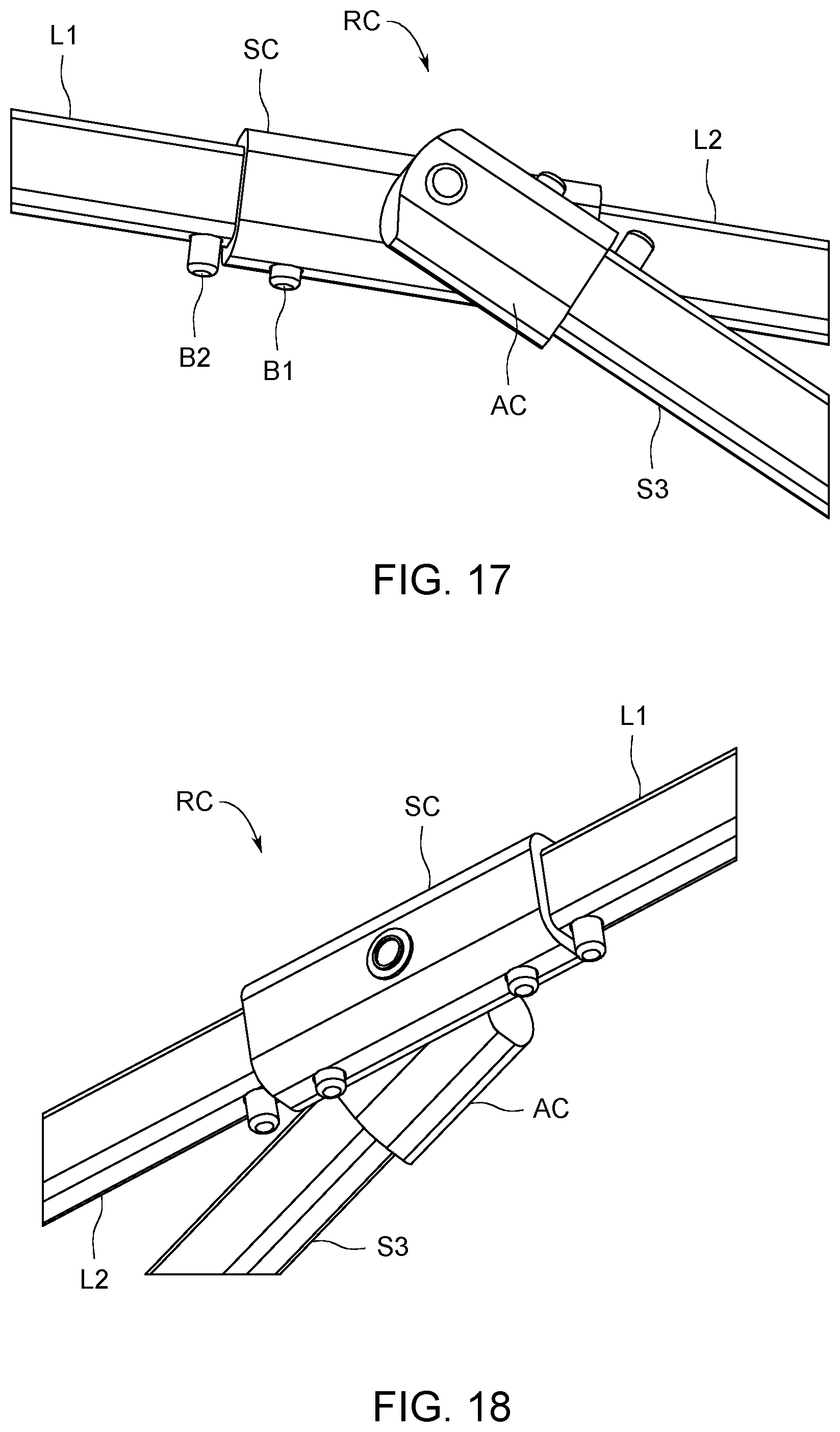 Patent US12376658 Figure 16 – Collapsible umbrella with quick connect rib sections