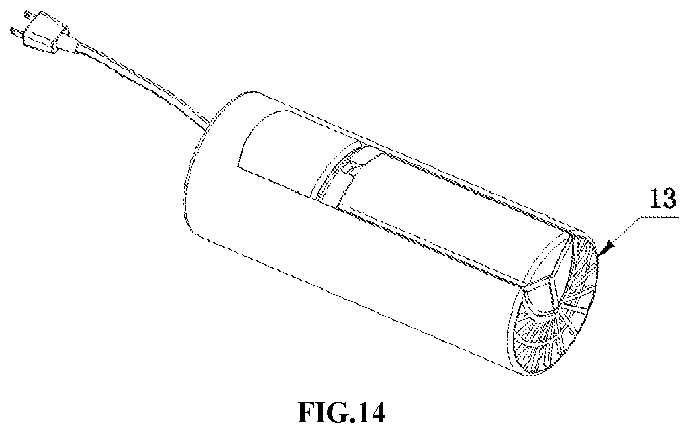 Patent US12376659 Figure 7 – Convenient hair dryer