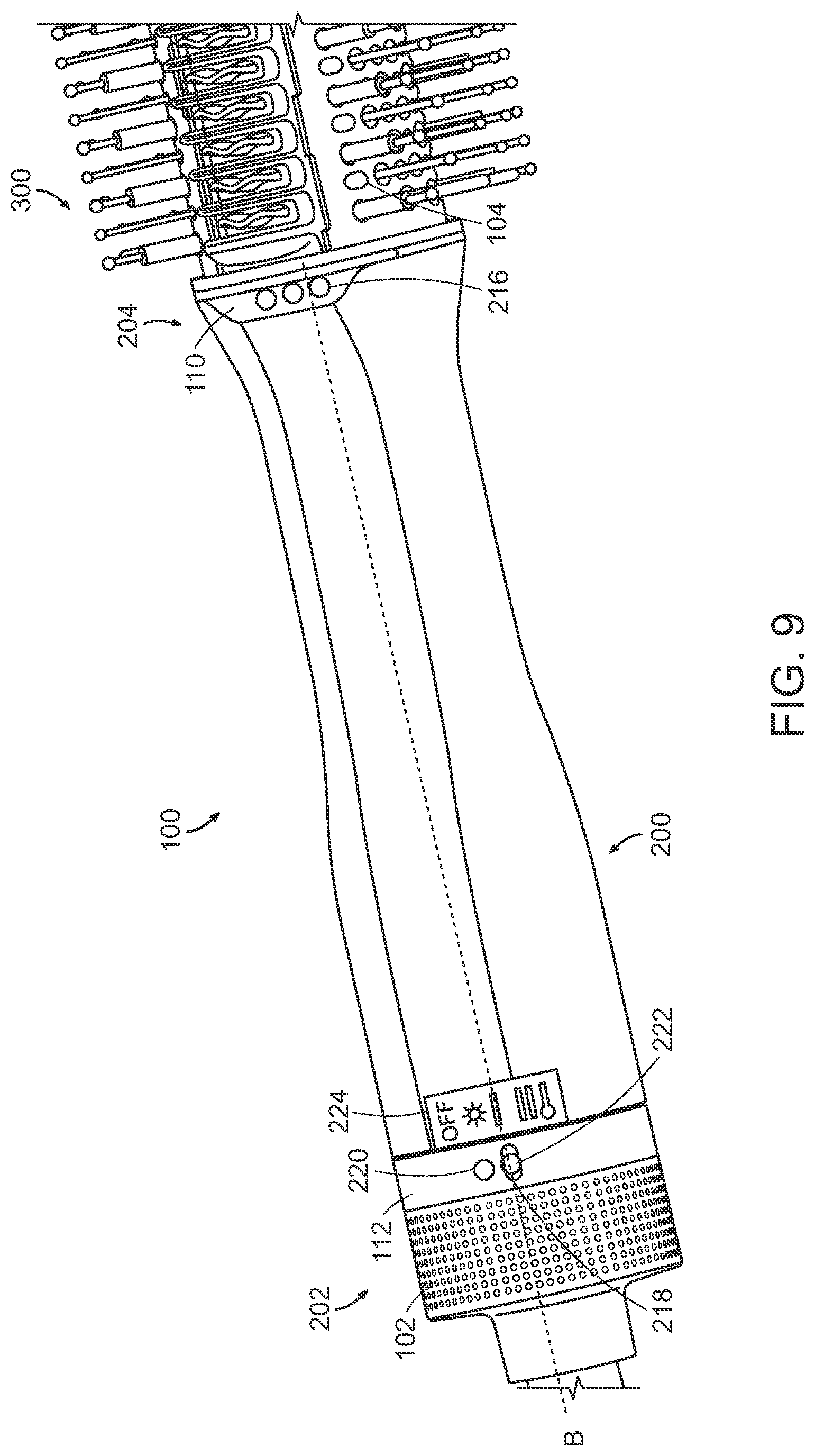 Patent US12376660 Figure 13 – Hot brush