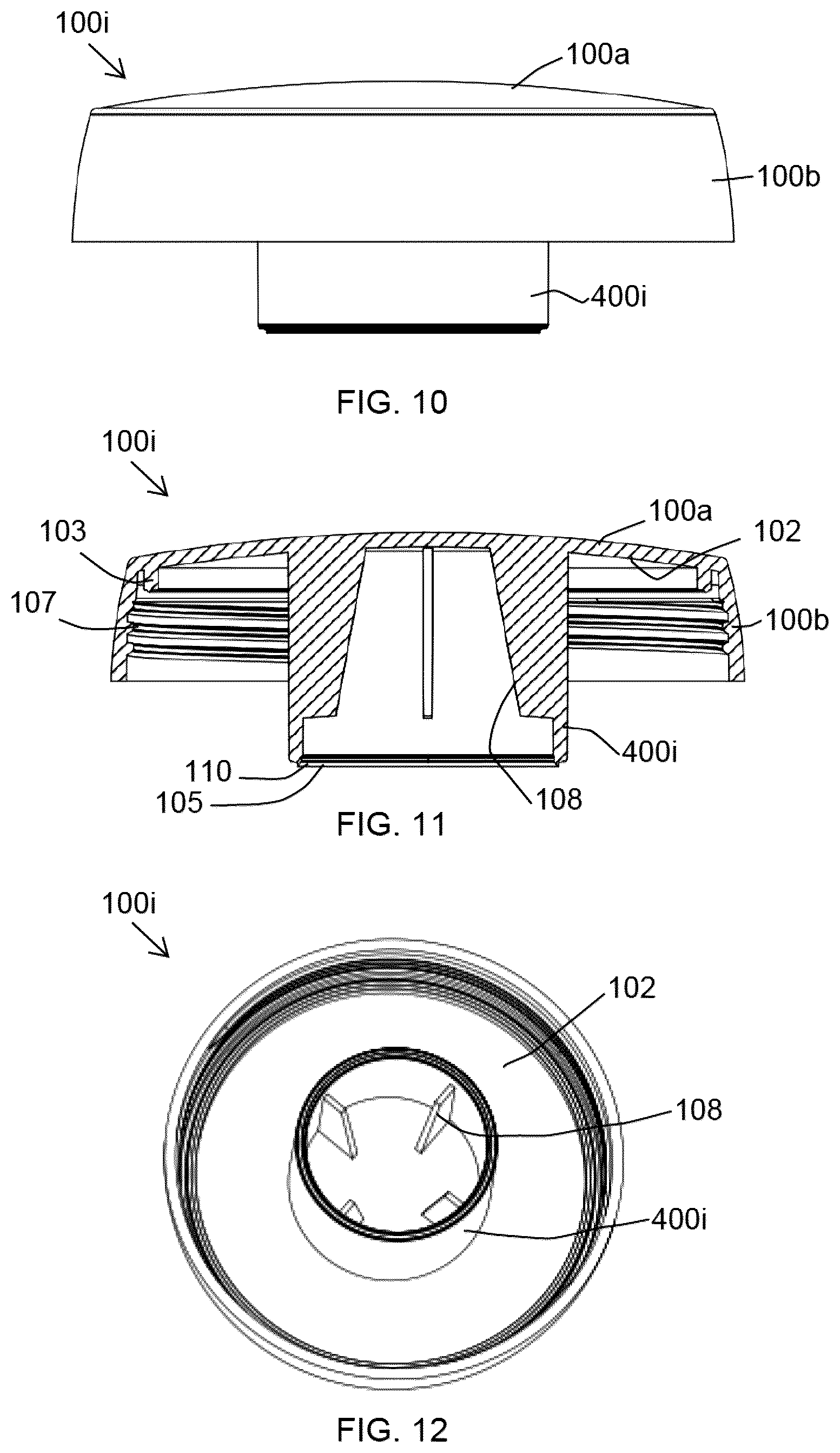 Patent US12376663 Figure 8 – Cosmetic package for discharging a powder product