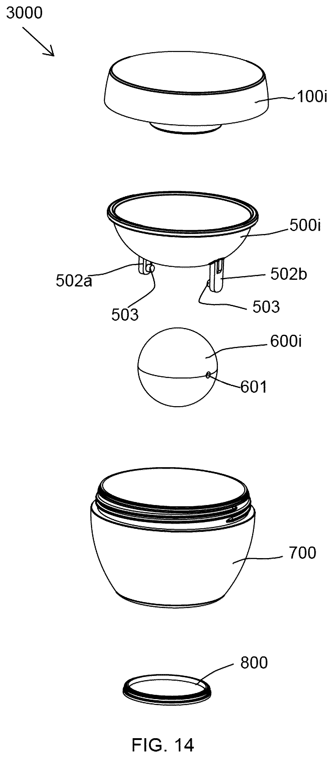 Patent US12376663 Figure 10 – Cosmetic package for discharging a powder product