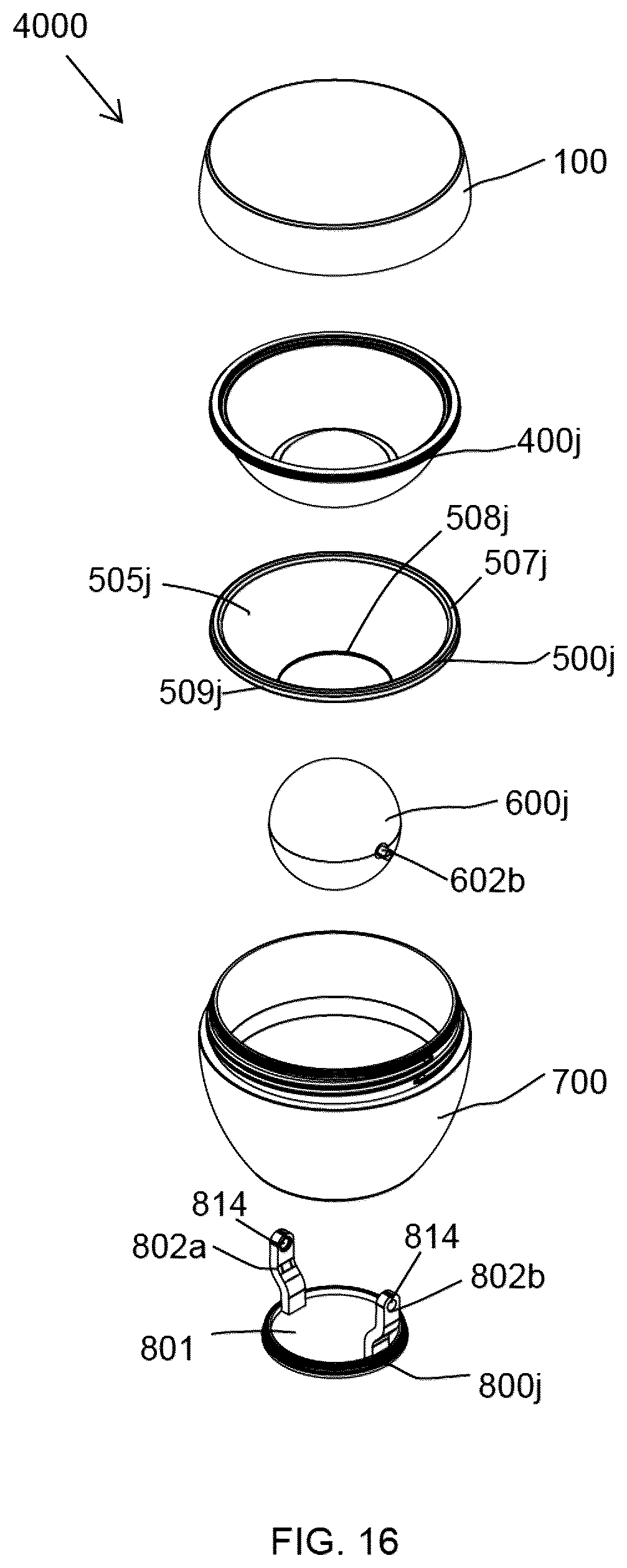 Patent US12376663 Figure 12 – Cosmetic package for discharging a powder product