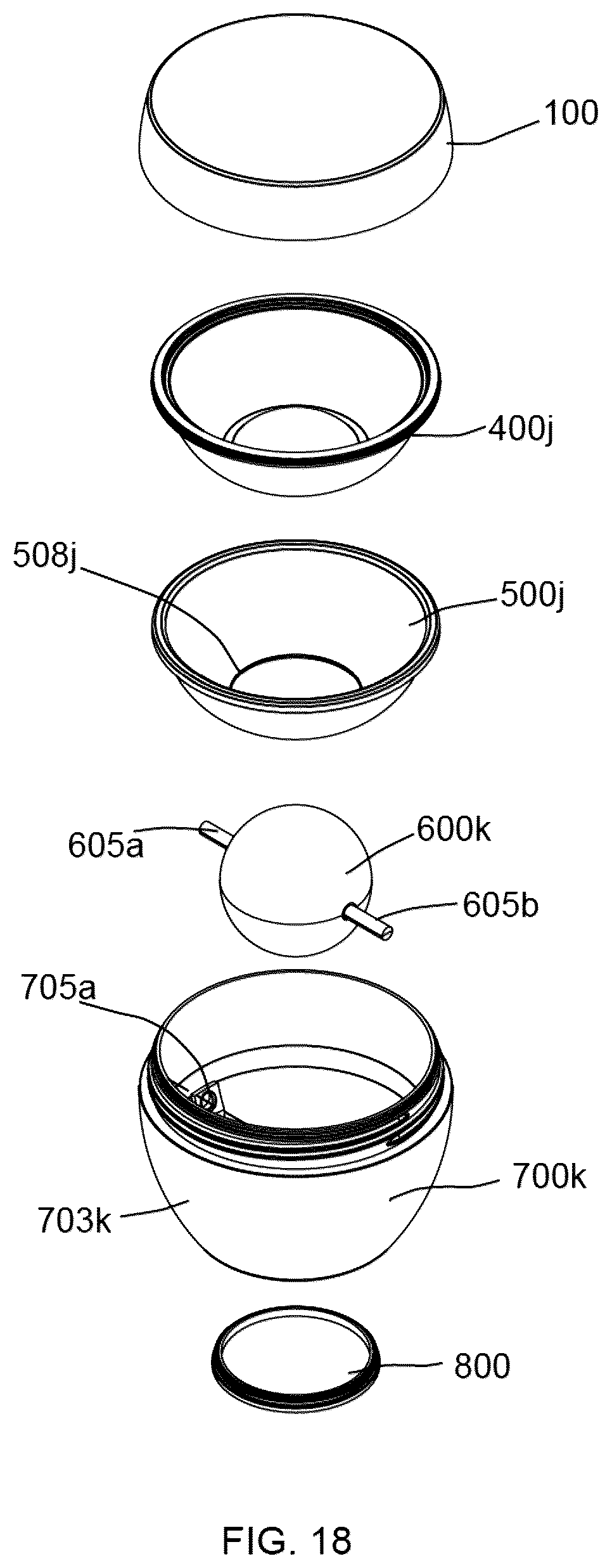 Patent US12376663 Figure 14 – Cosmetic package for discharging a powder product