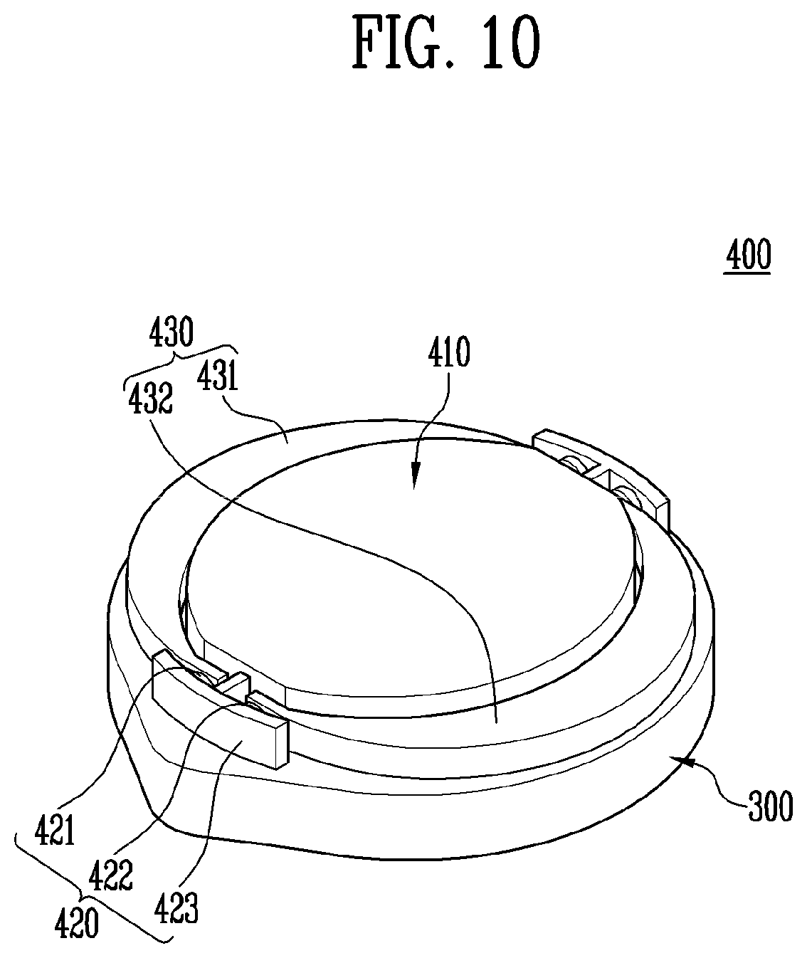 Patent US12376664 Figure 11 – Vibrating module and makeup tool including same
