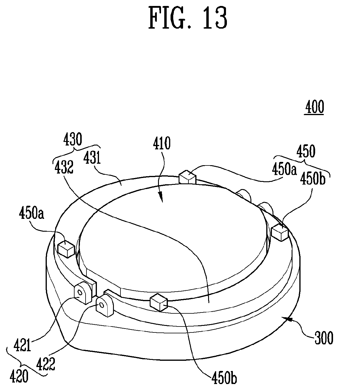 Patent US12376664 Figure 14 – Vibrating module and makeup tool including same