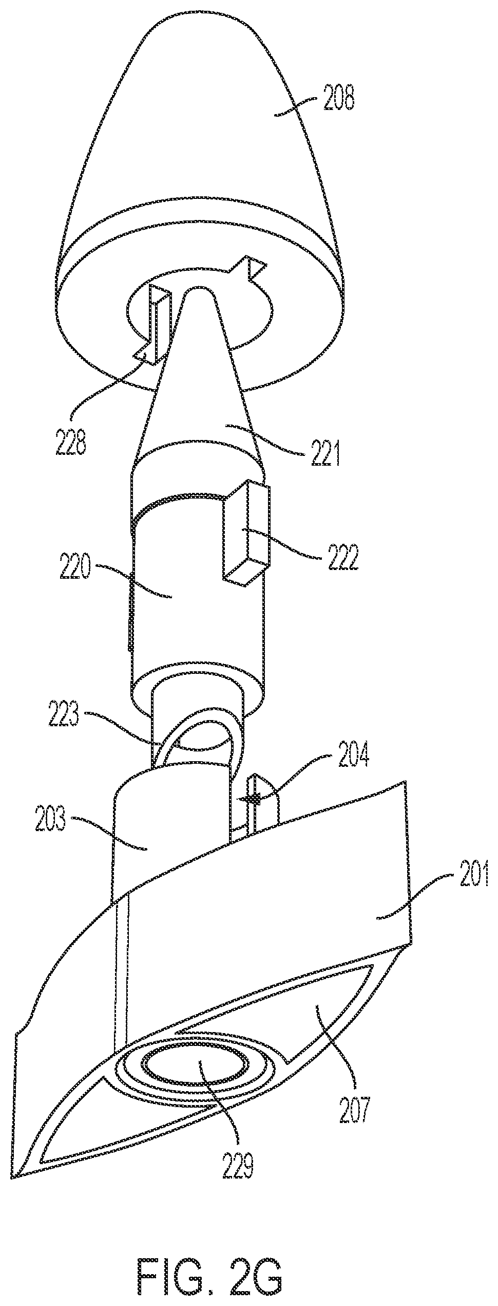 Patent US12376665 Figure 6 – Dermal spray apparatus with disposable cartrdige and method