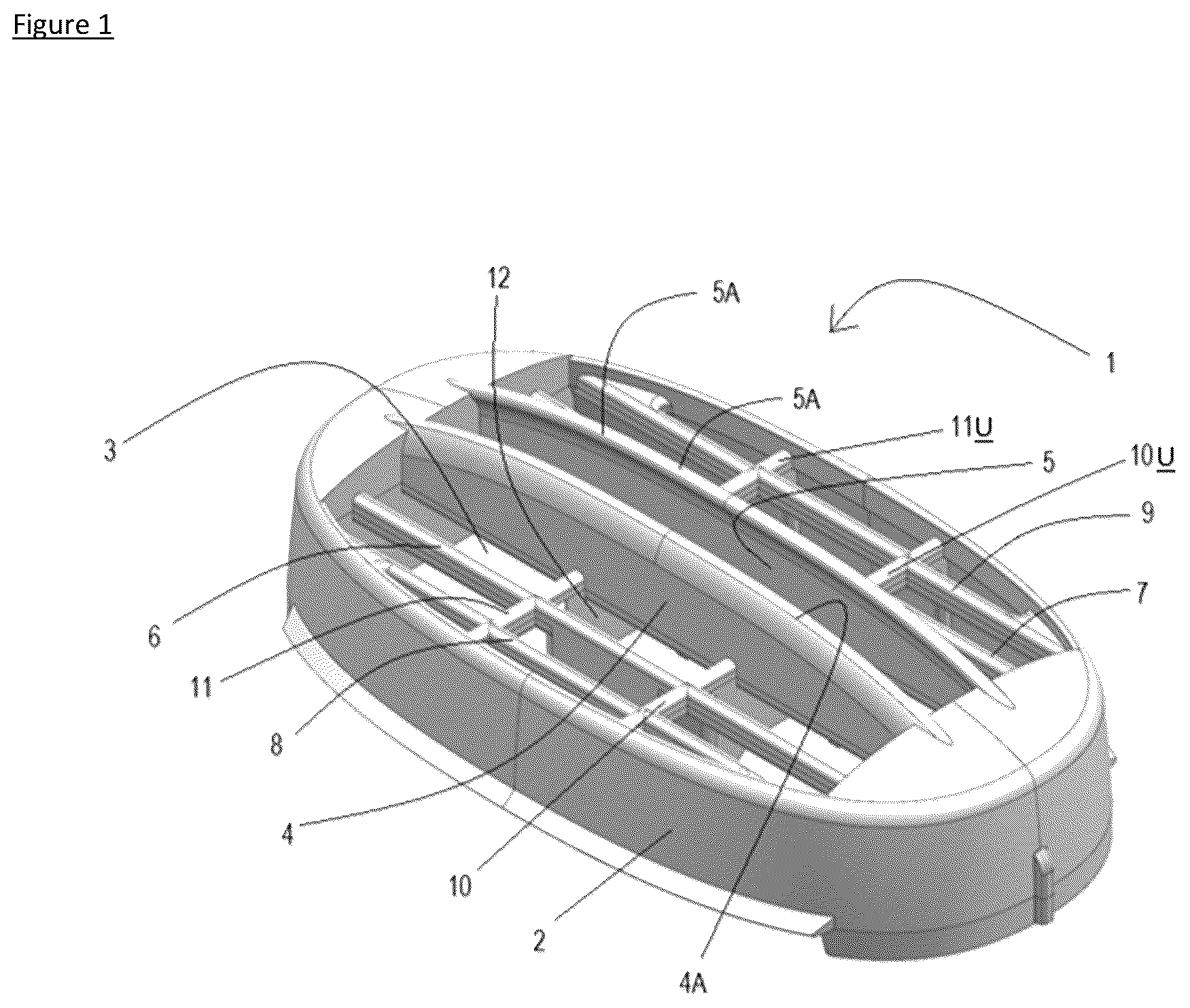 Patent US12376667 — Packaged cosmetic stick product — Figure 1