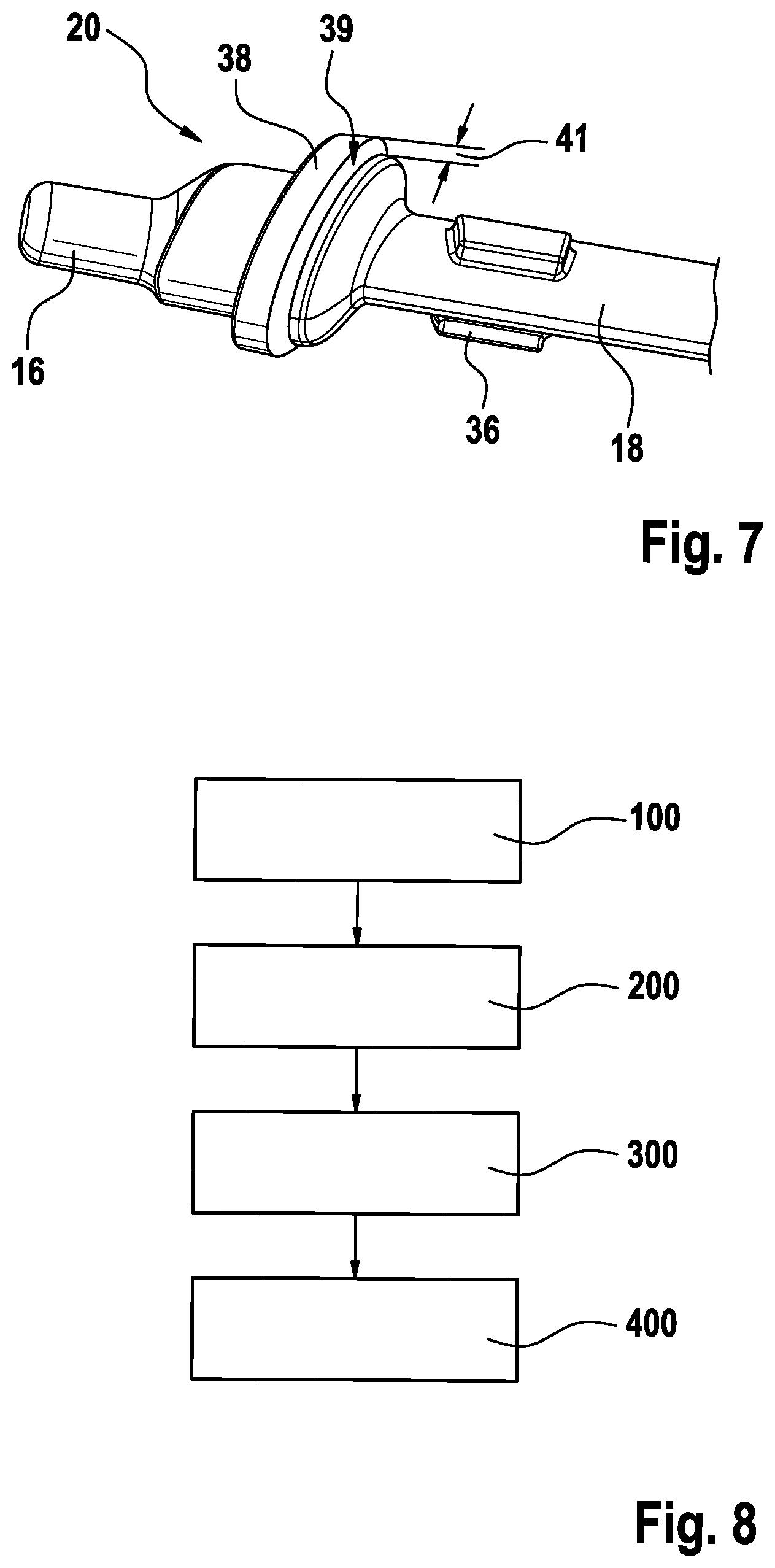 Patent US12376671 Figure 3 – Handle for a personal care implement and personal care implement