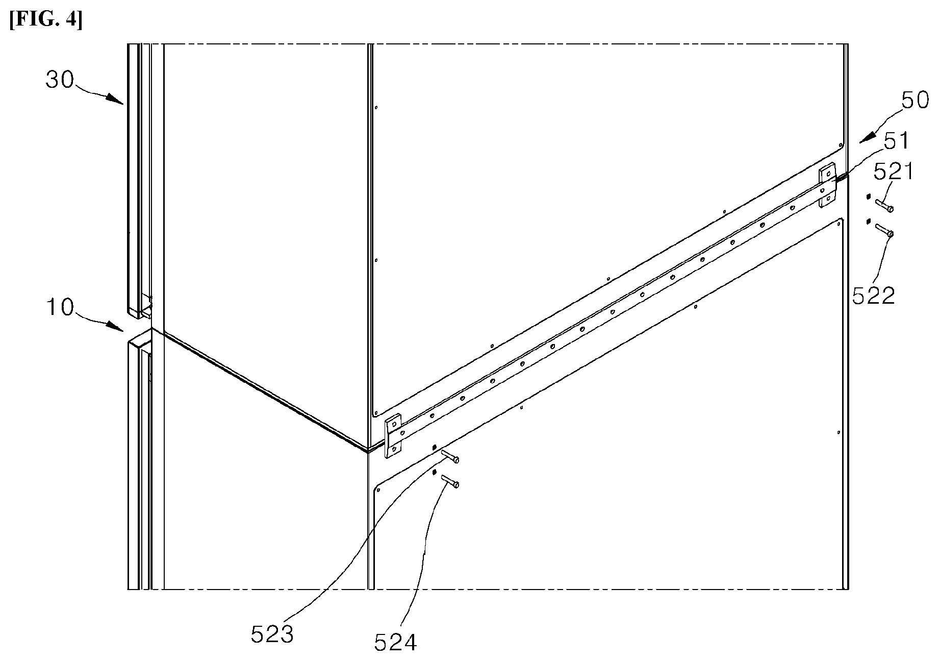 Patent US12376675 Figure 4 – Shoe management apparatus