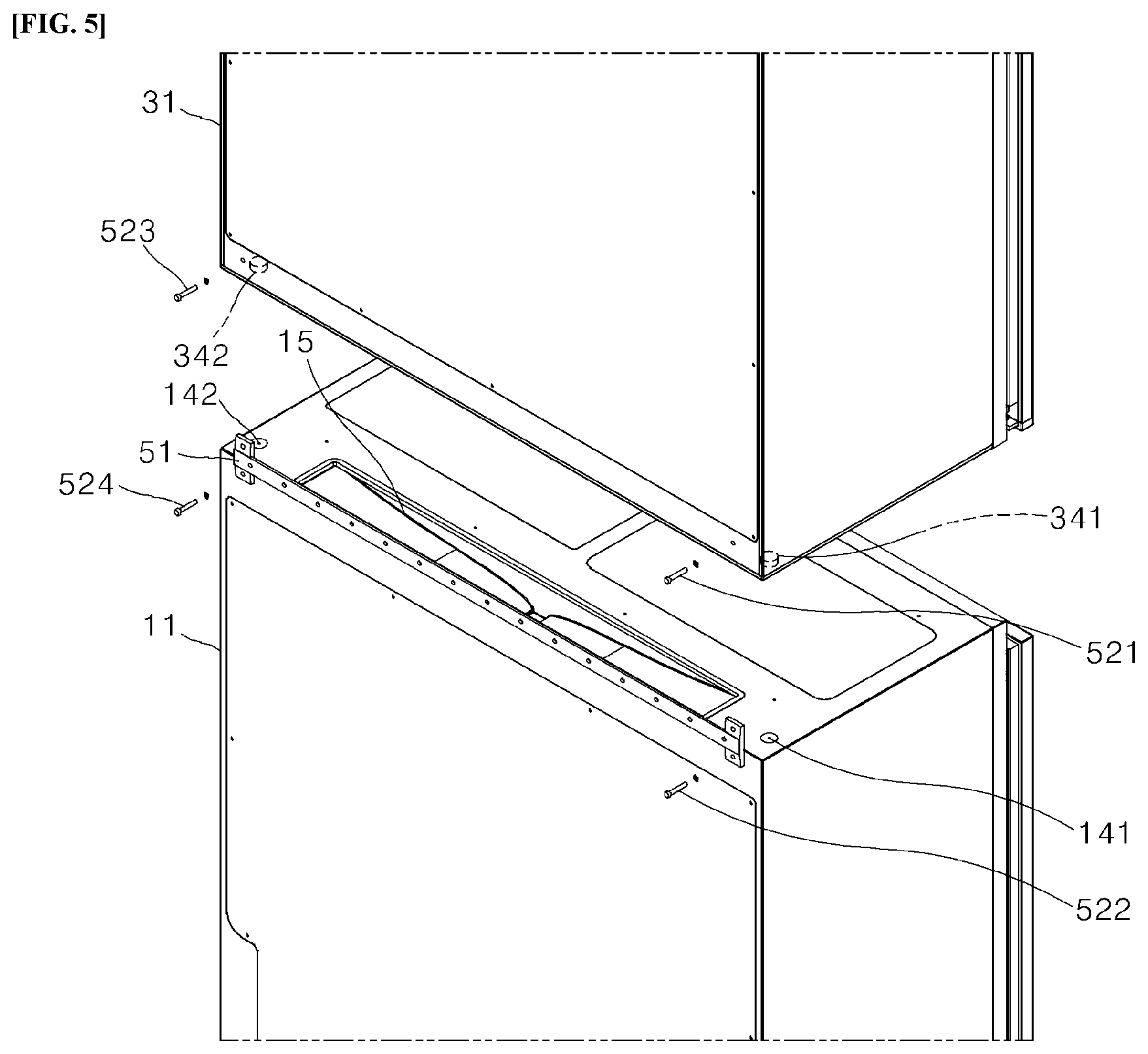 Patent US12376675 Figure 5 – Shoe management apparatus