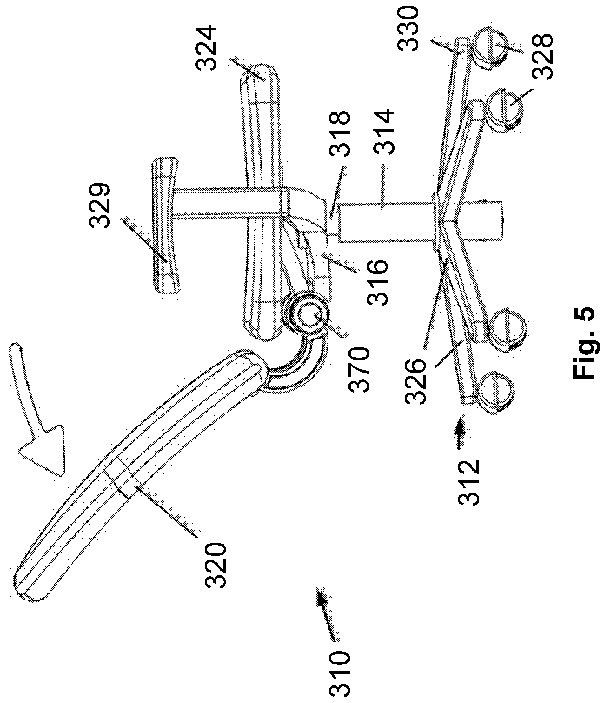 Patent US12376677 Figure 5 – Ergonomic seating system, tilt-lock control and remote powering method and apparatus