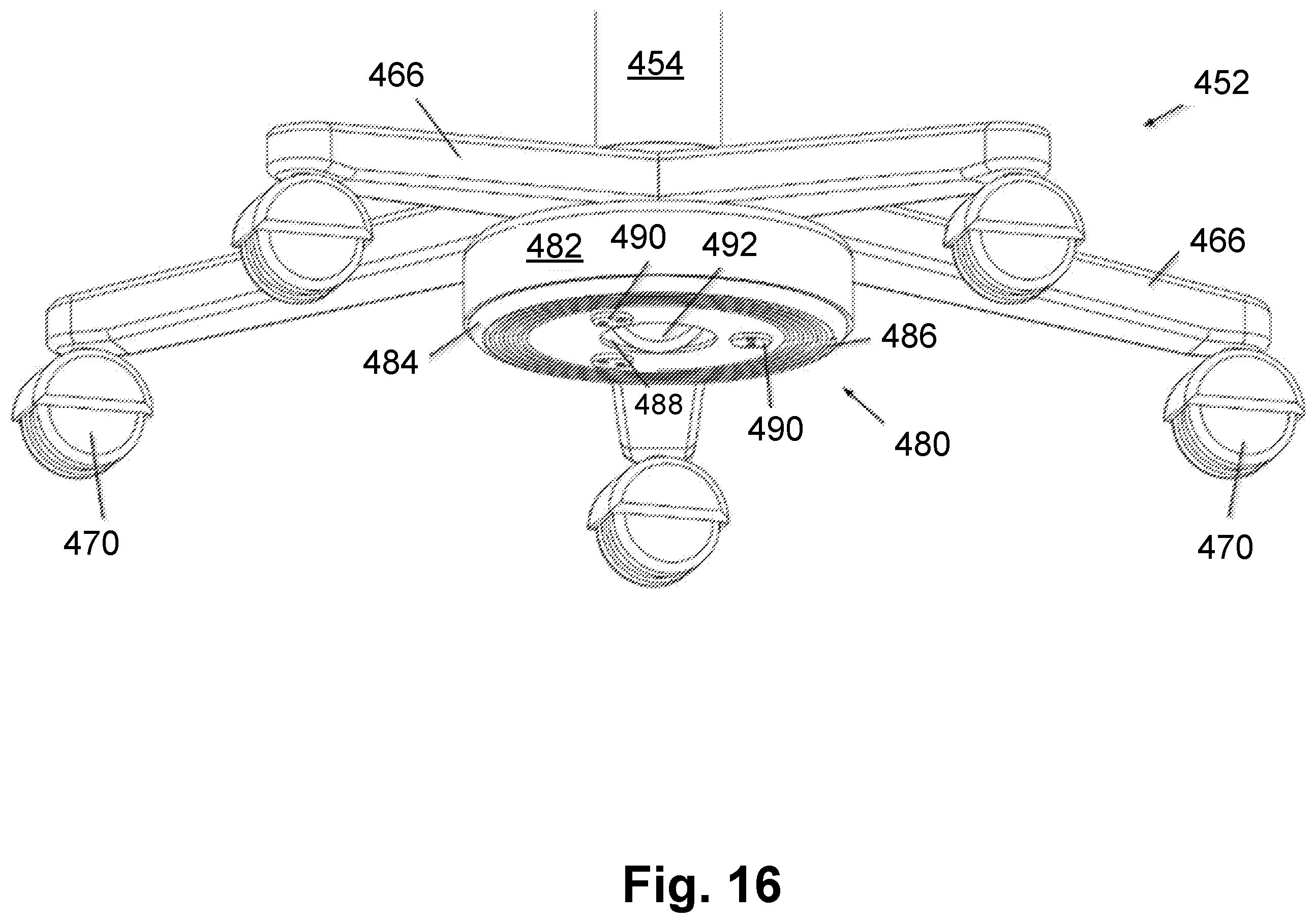 Patent US12376677 Figure 16 – Ergonomic seating system, tilt-lock control and remote powering method and apparatus