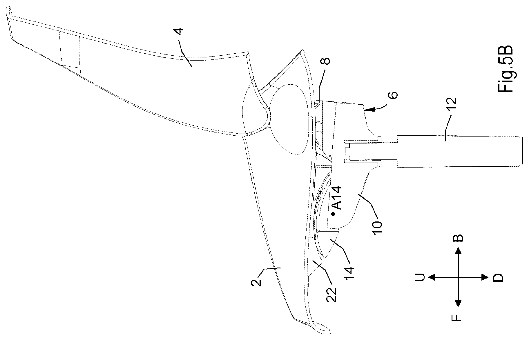 Patent US12376679 Figure 6 – Adjustable chair