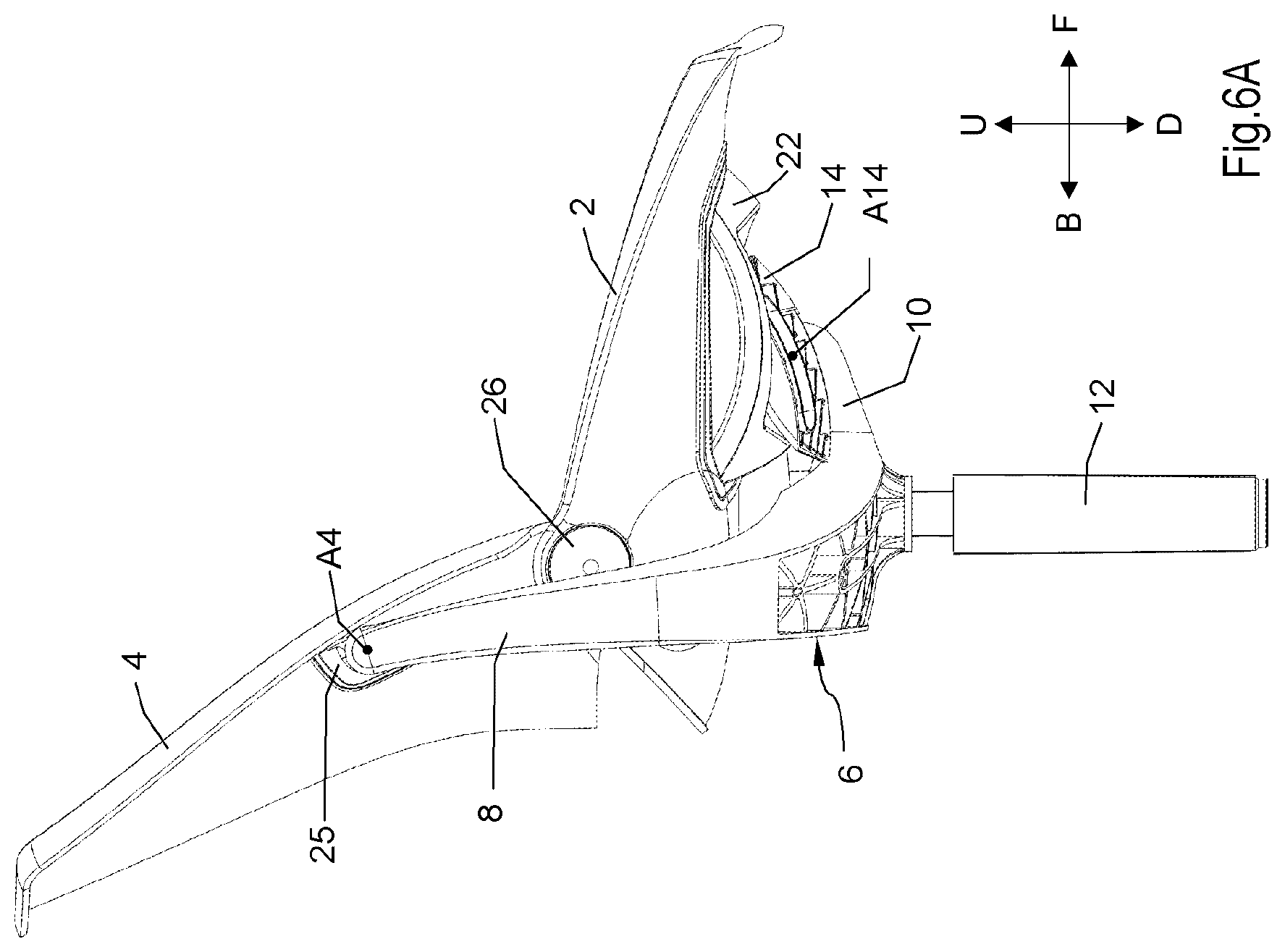 Patent US12376679 Figure 7 – Adjustable chair