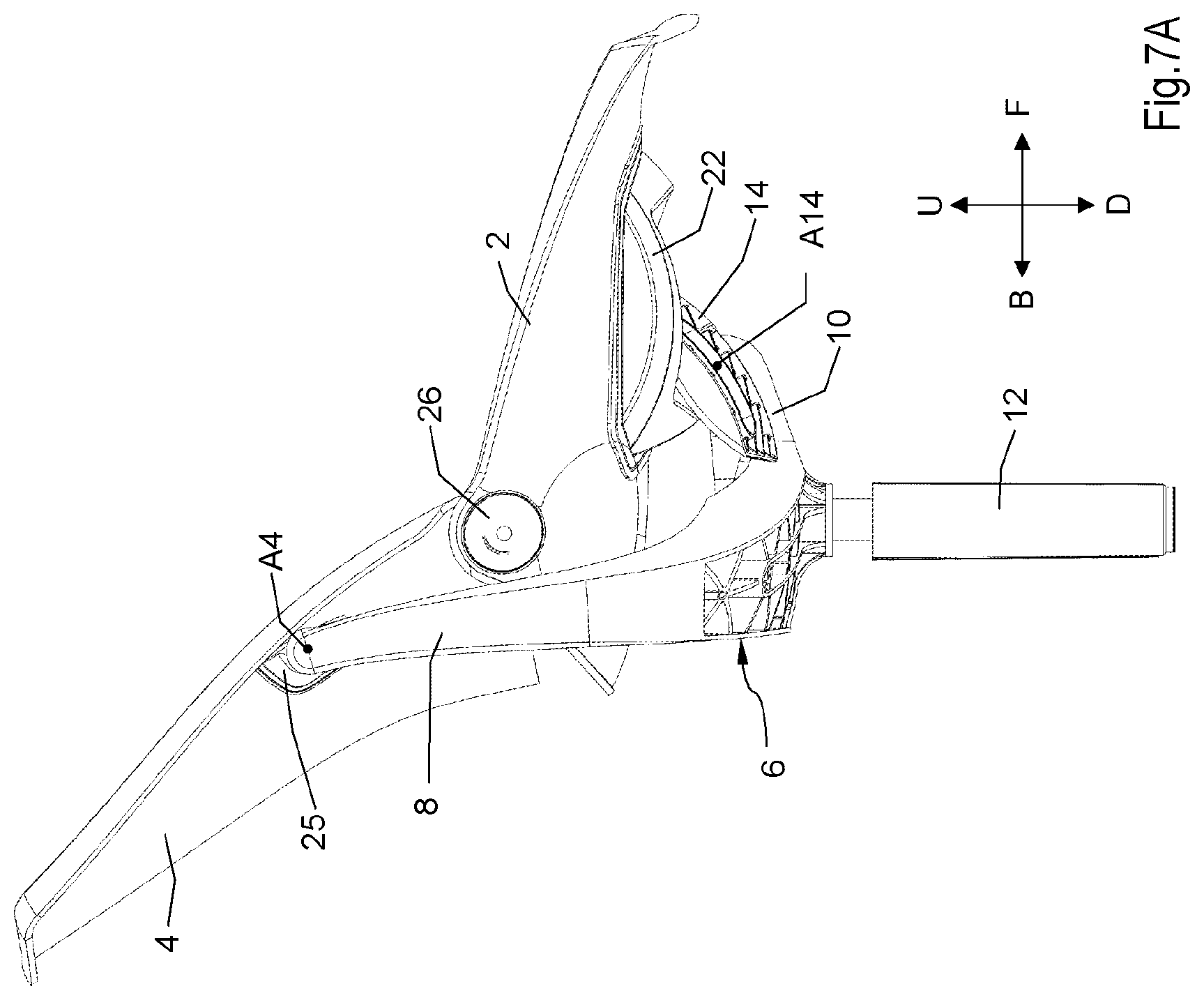 Patent US12376679 Figure 9 – Adjustable chair