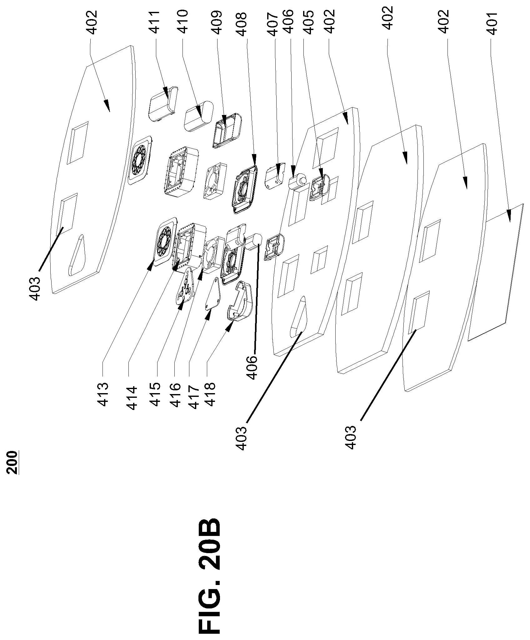 Patent US12376681 Figure 16 – Chair assemblies, systems, and apparatuses having integrated technologies, and related methods