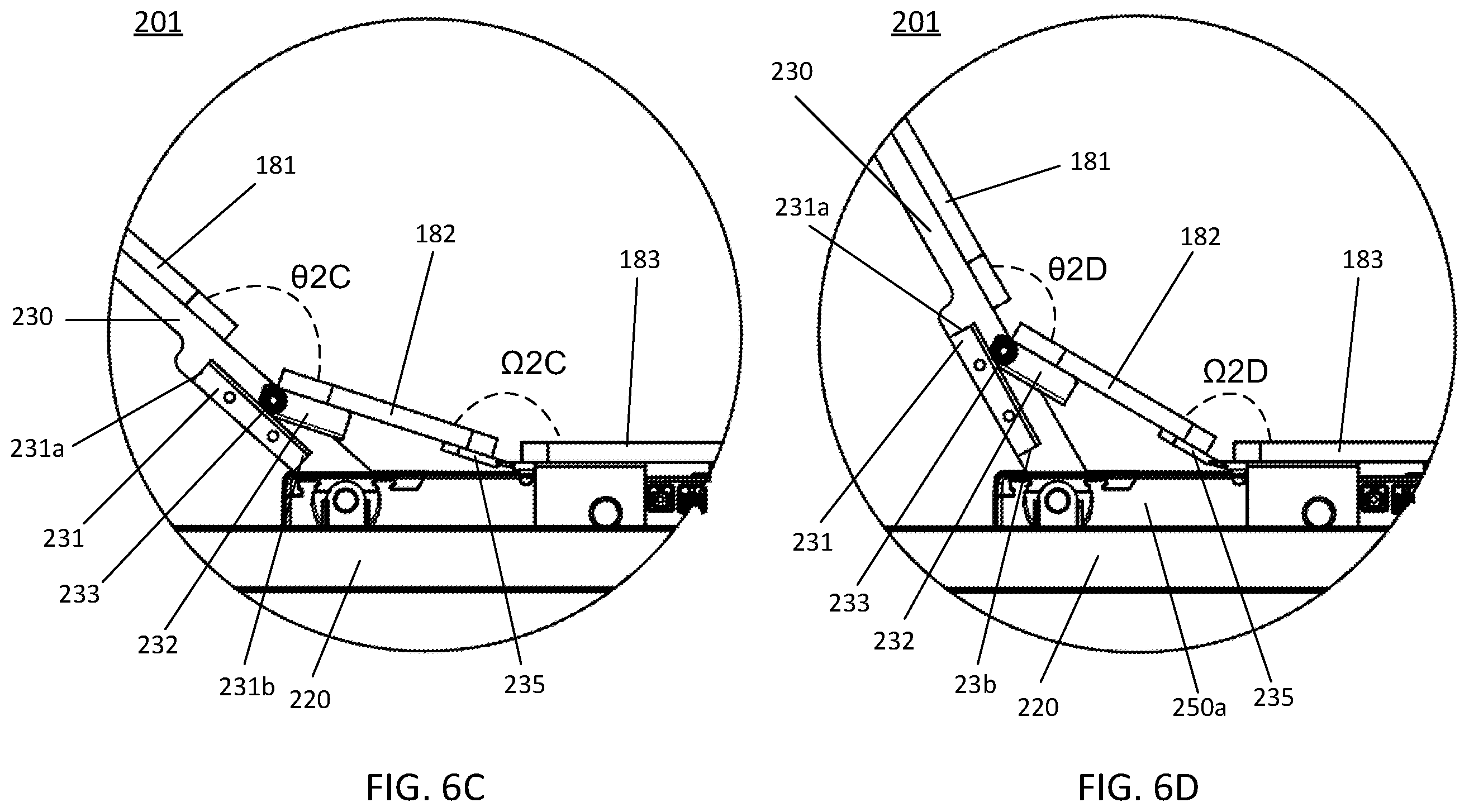 Patent US12376685 Figure 7 – Adjustable bed