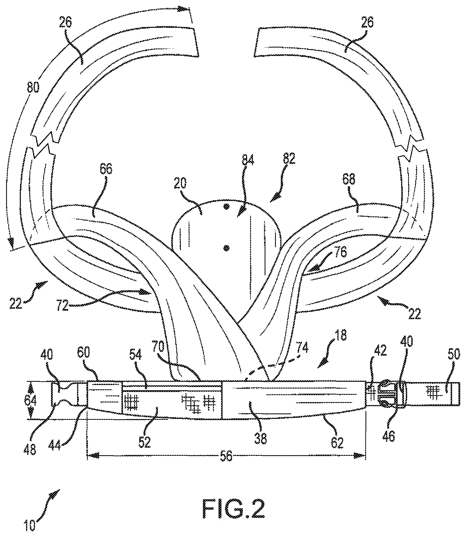 Patent US12376688 Figure 2 – Newborn carrier