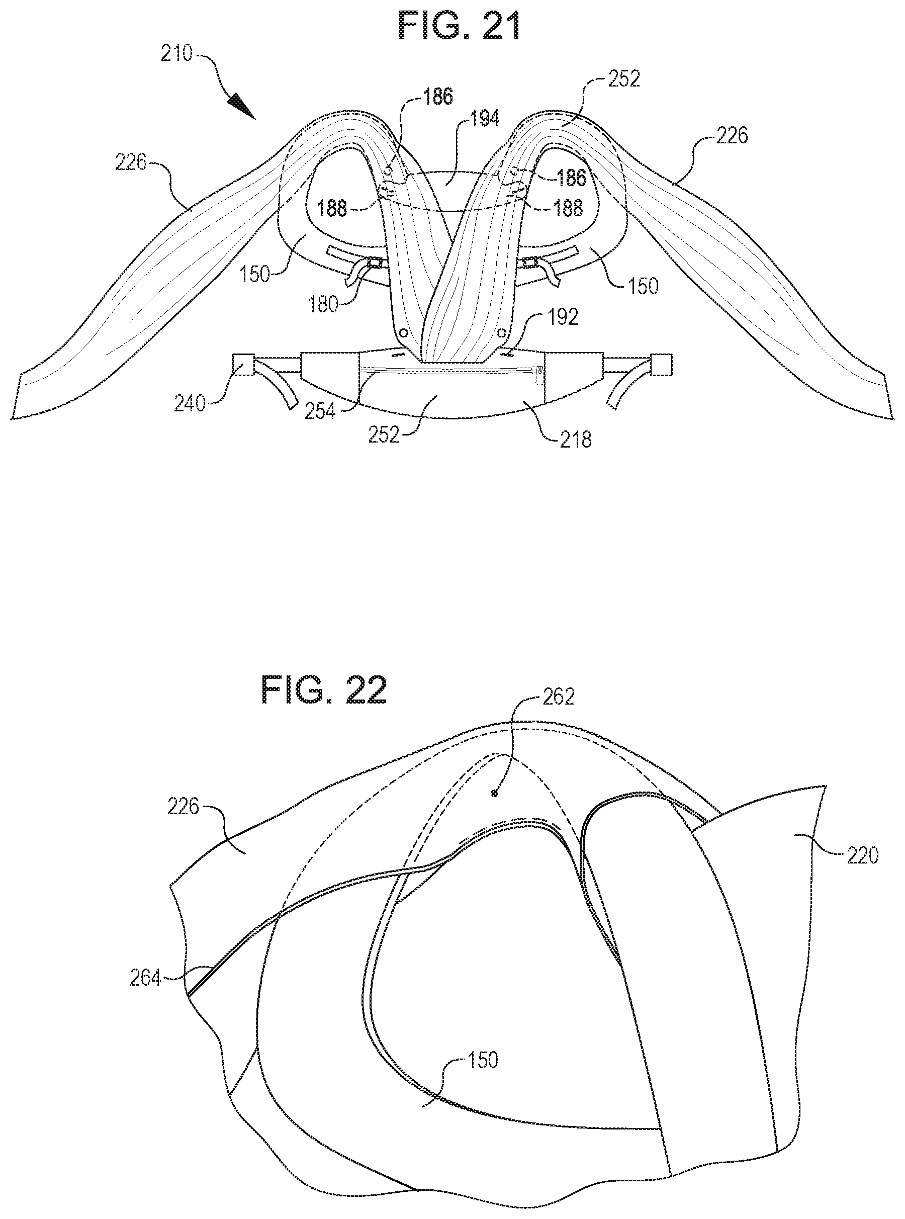 Patent US12376688 Figure 14 – Newborn carrier