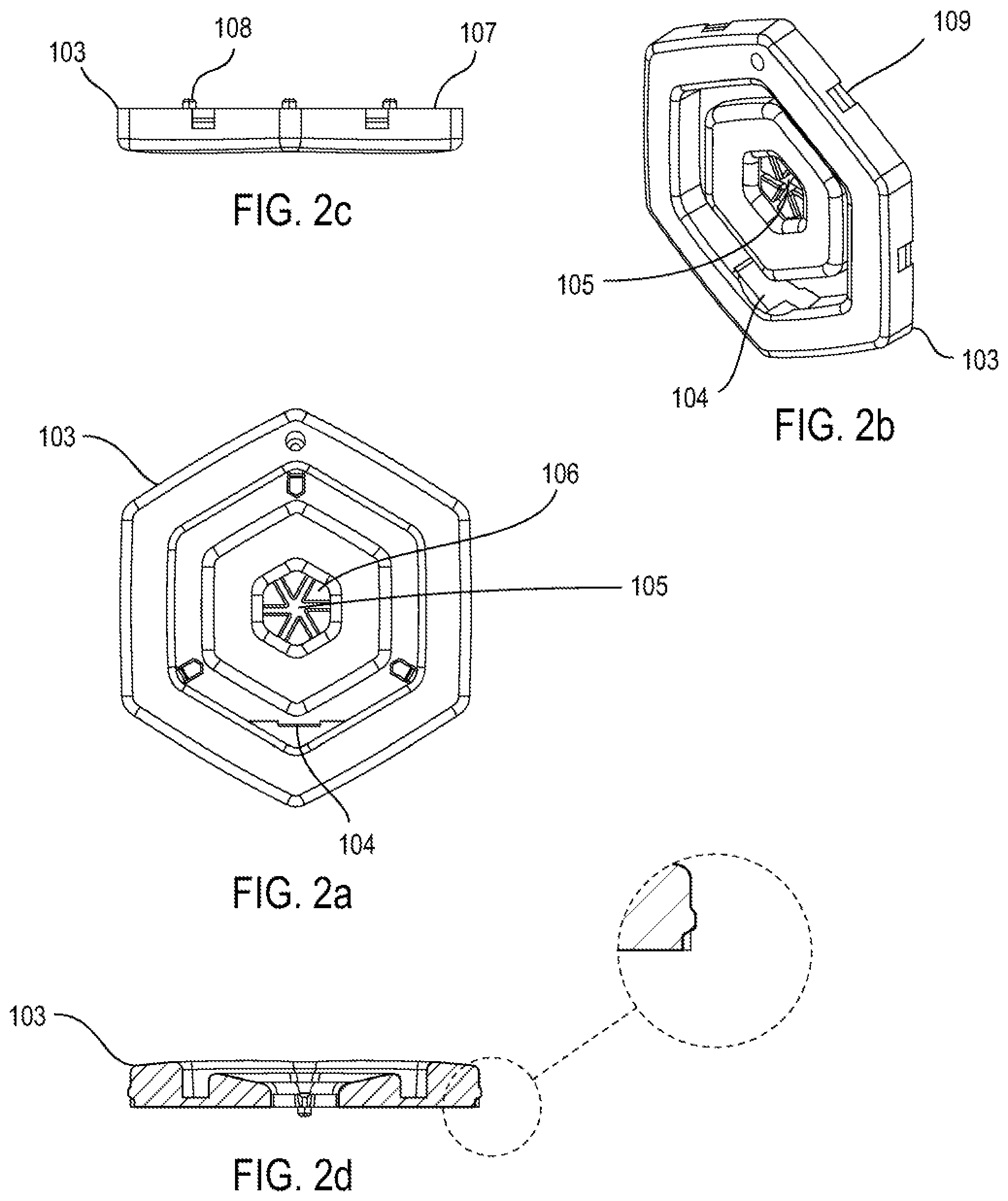 Patent US12376691 Figure 2 – Mounting method and device