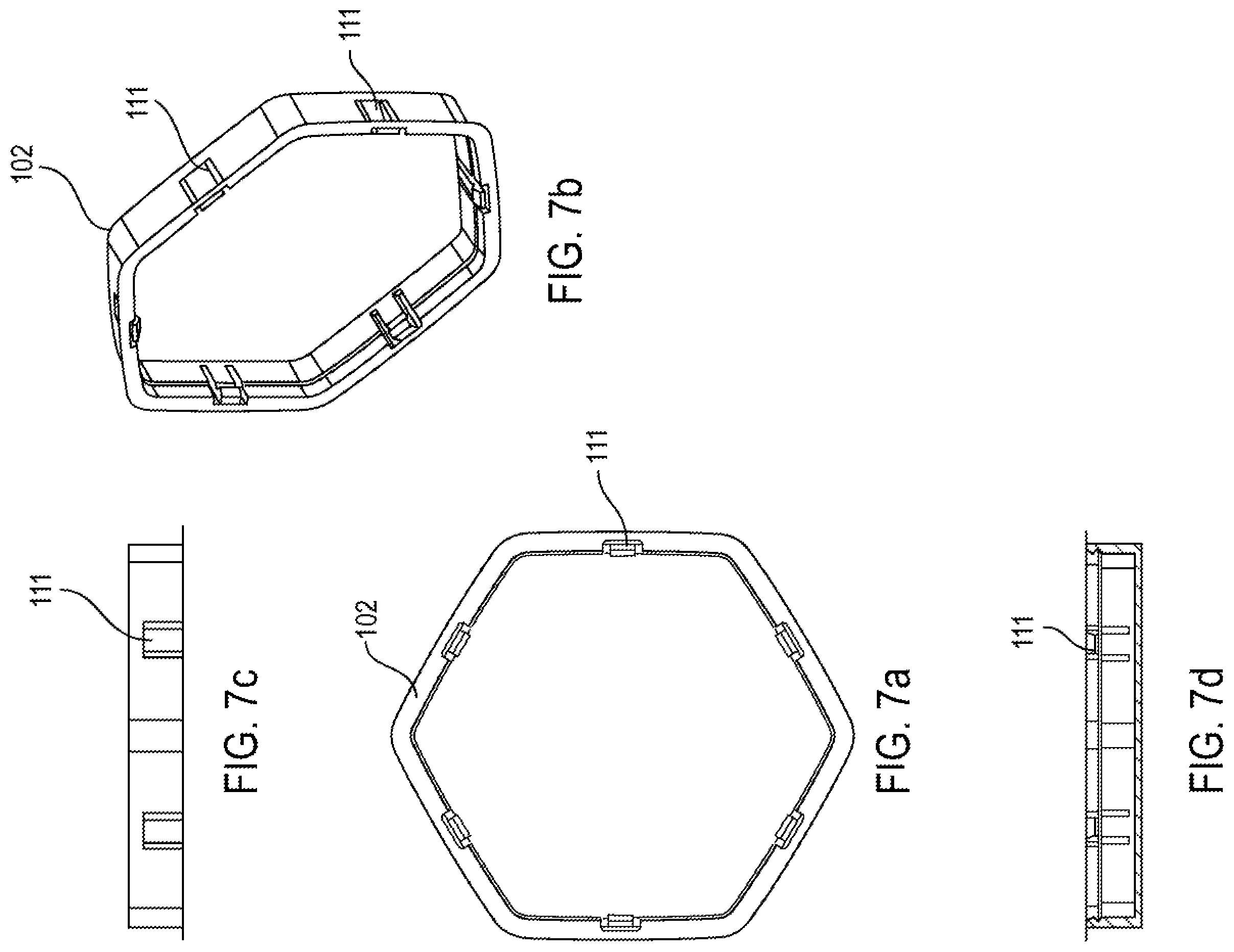 Patent US12376691 Figure 7 – Mounting method and device