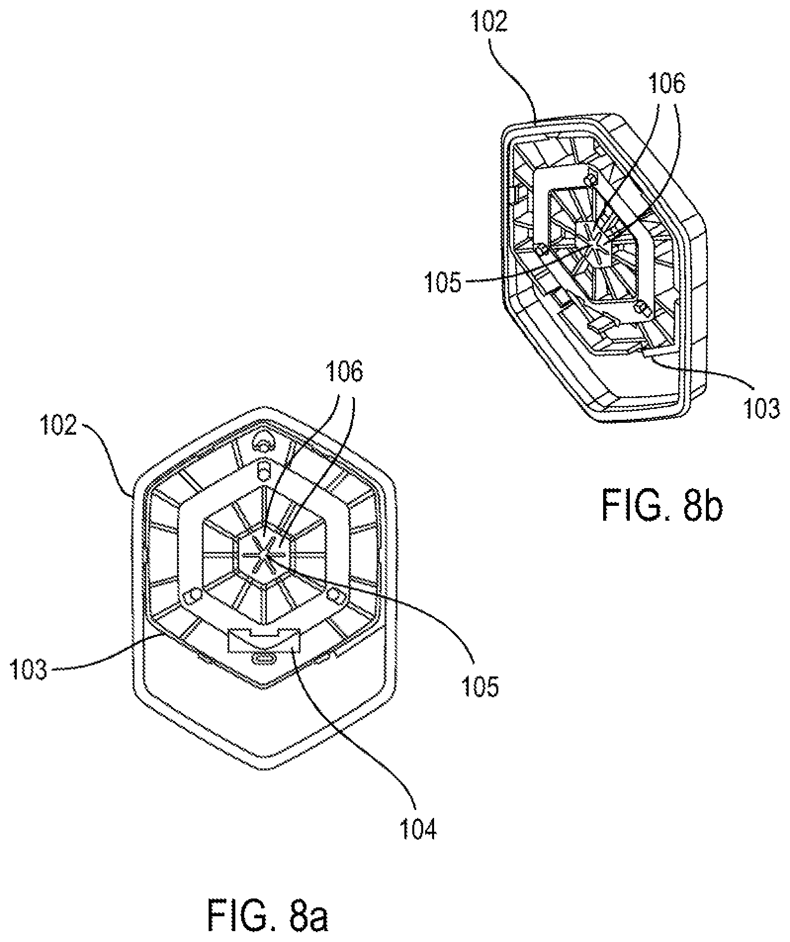 Patent US12376691 Figure 8 – Mounting method and device