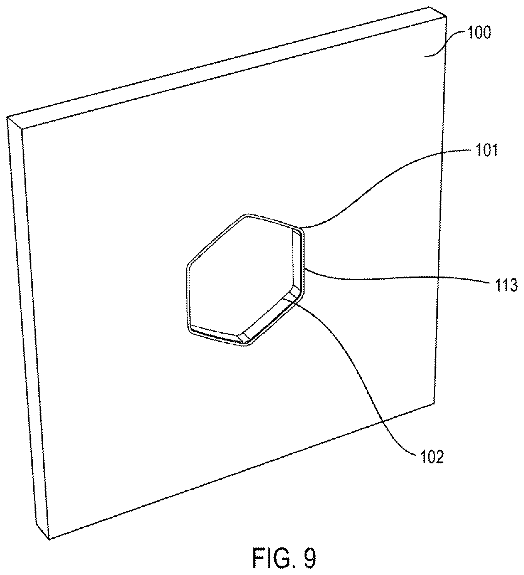Patent US12376691 Figure 9 – Mounting method and device