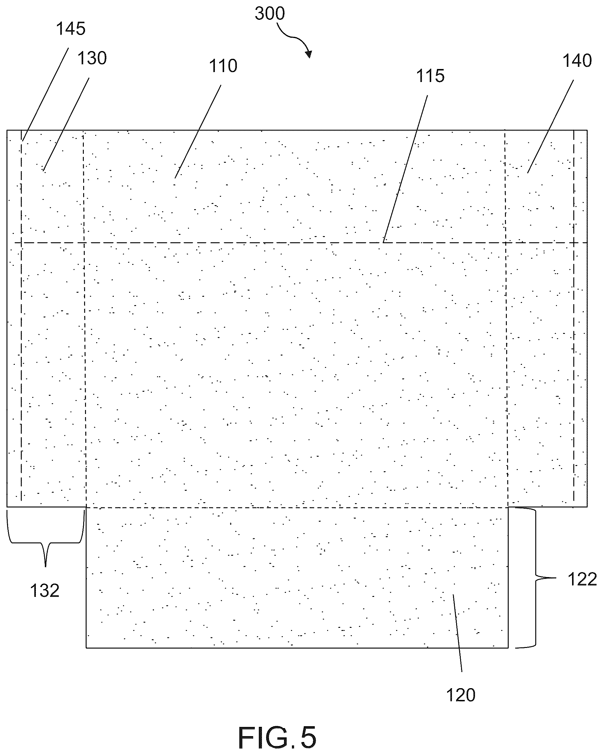 Patent US12376692 Figure 5 – Mattress covers and methods of manufacture