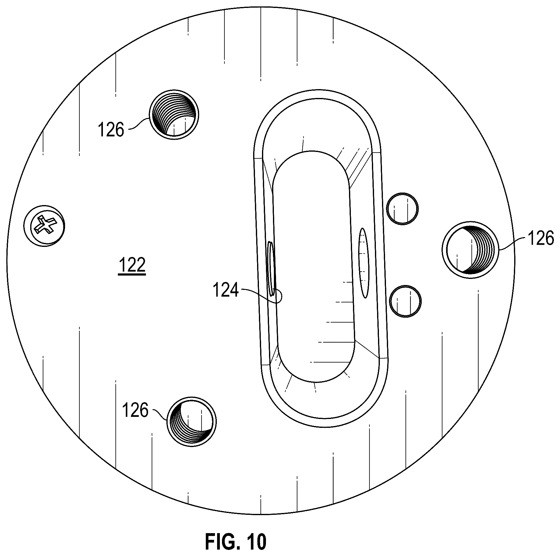 Patent US12376696 Figure 10 – Locking apparatus for community mailbox