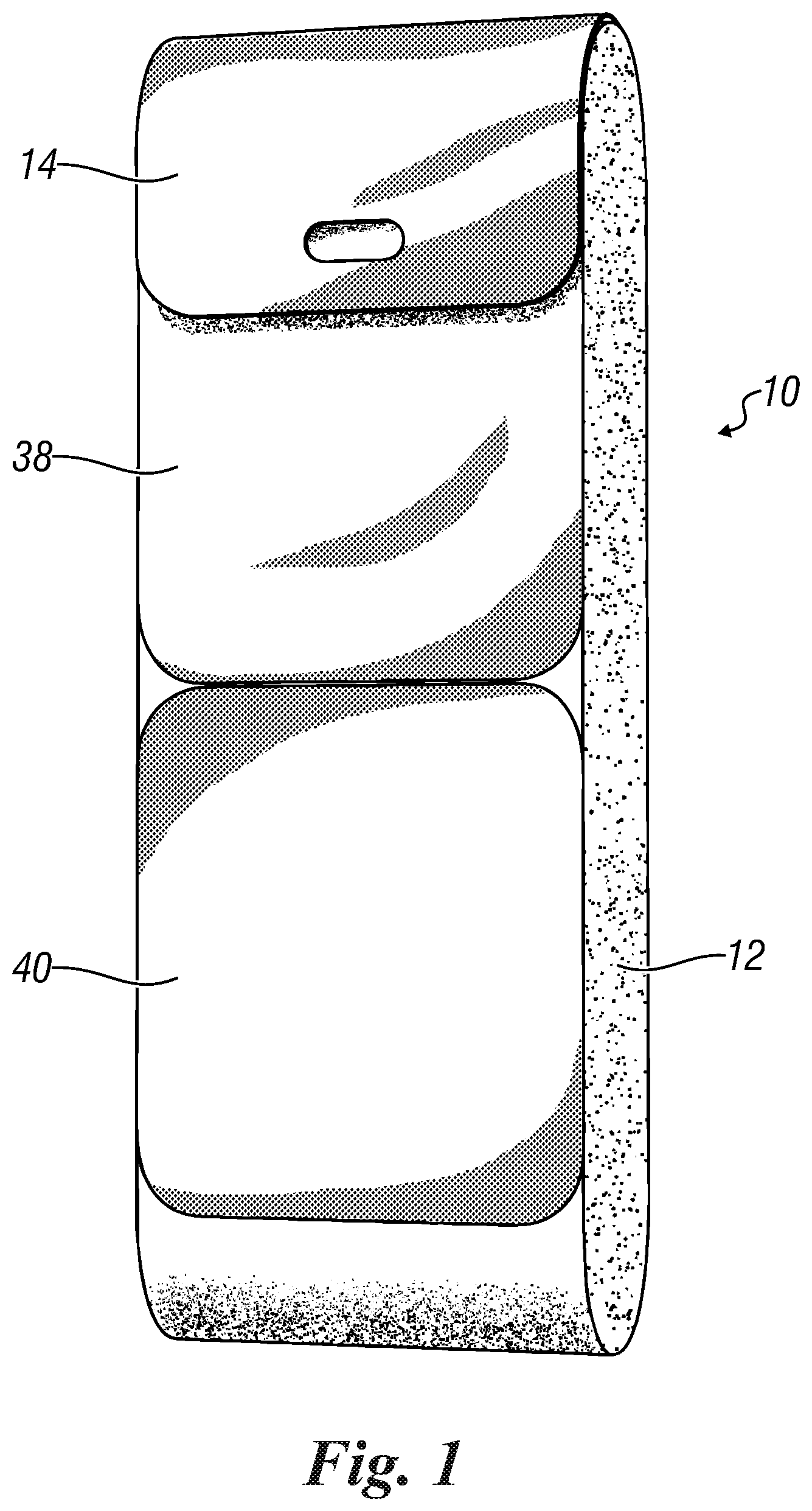 Patent US12376697 Figure 1 – Apparatus for receiving and storing mail and/or parcels containing perishable products