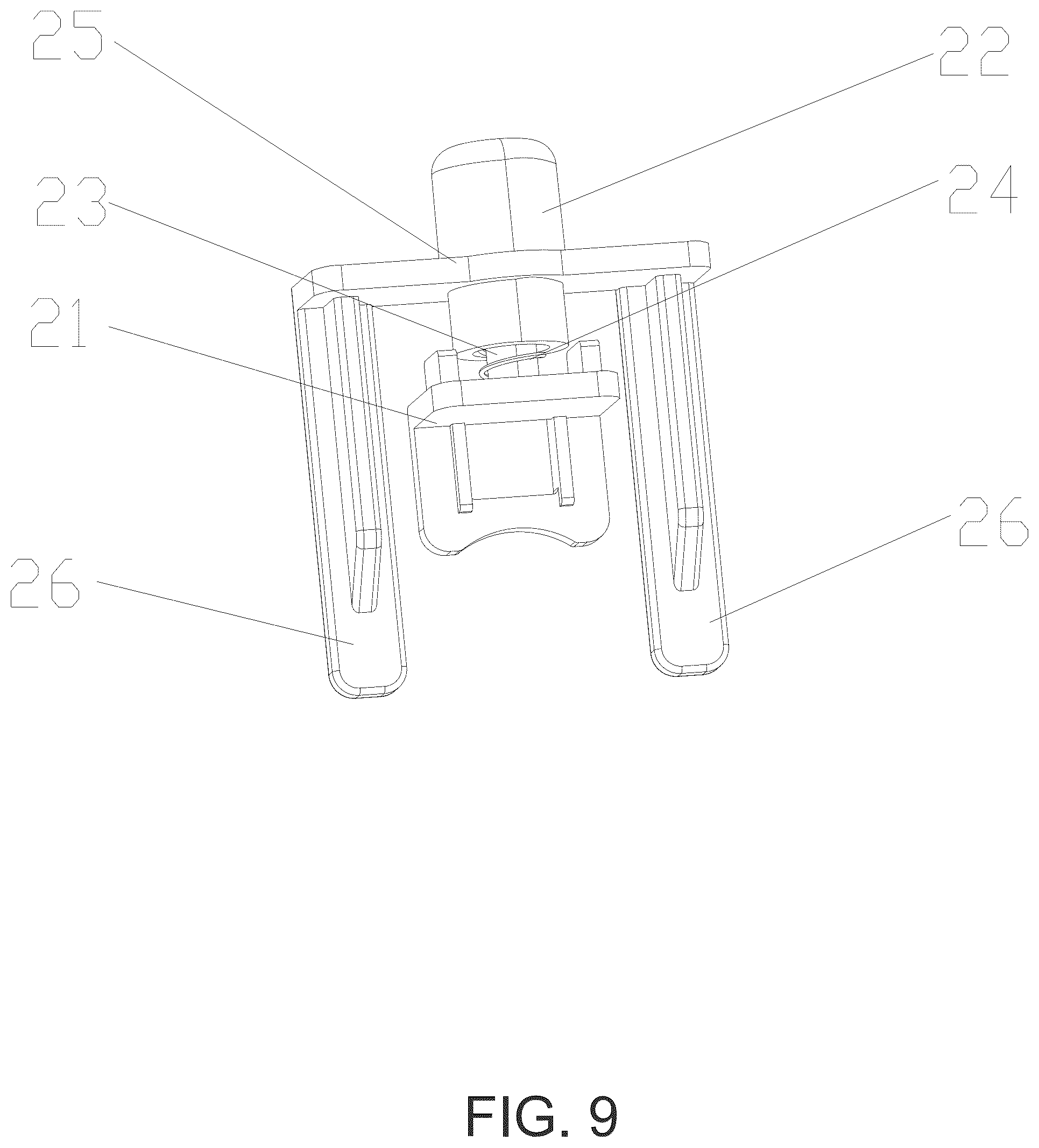 Patent US12376700 Figure 9 – Multifunctional air fryer