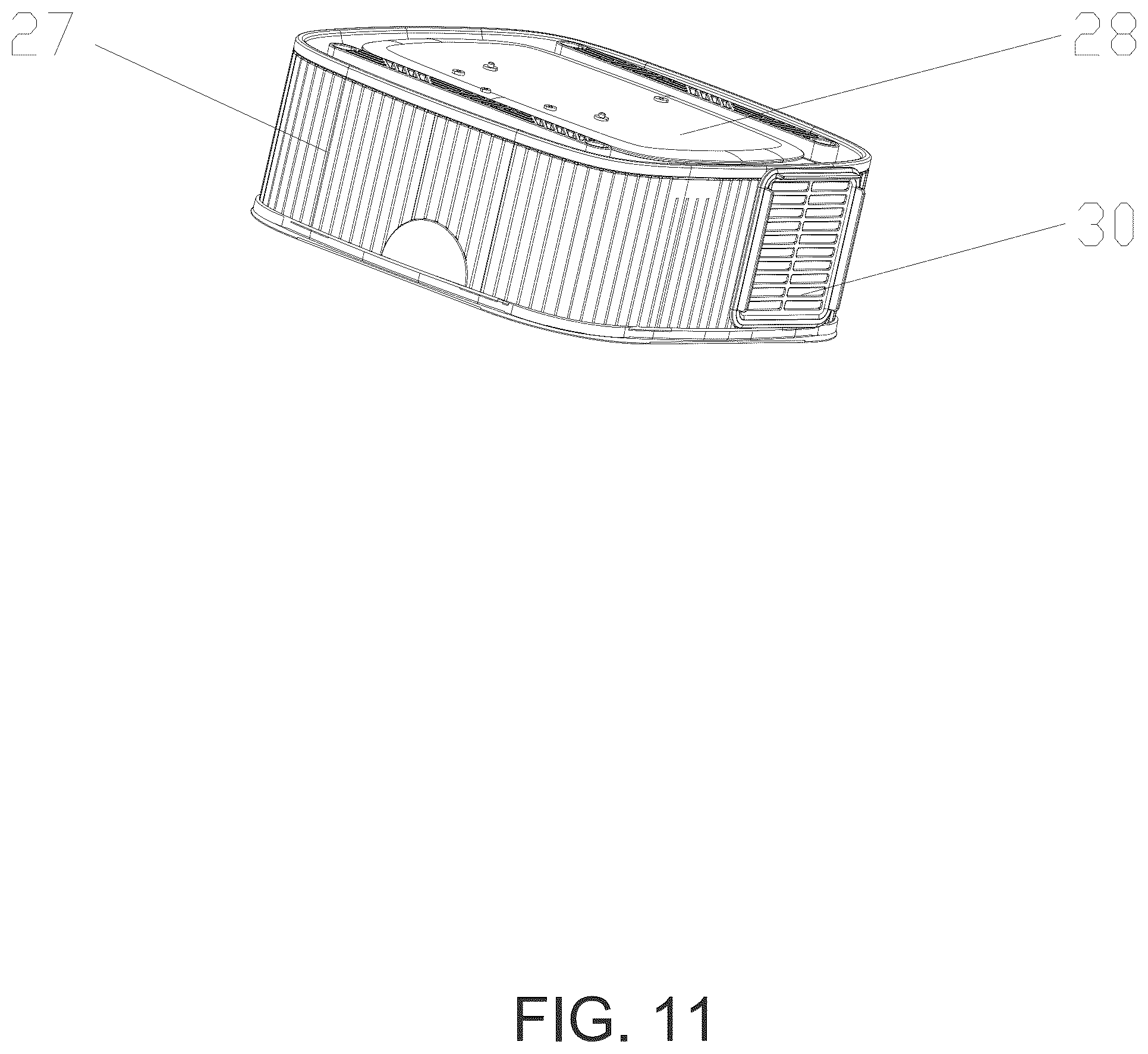 Patent US12376700 Figure 11 – Multifunctional air fryer