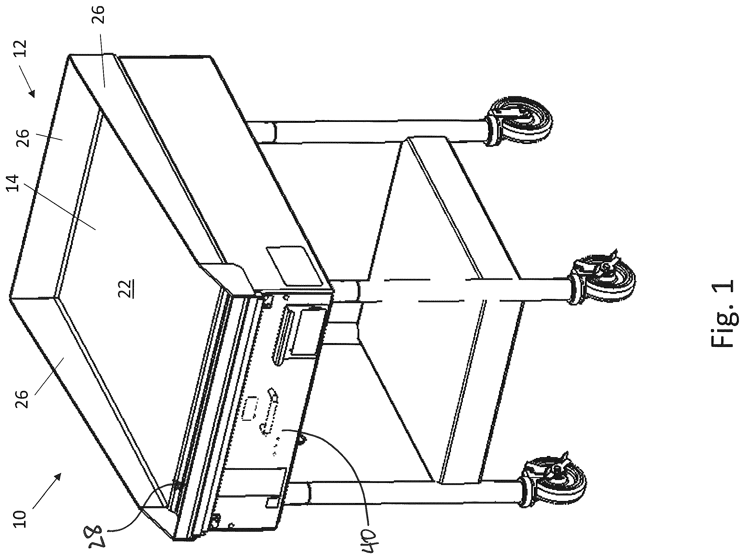 Patent US12376701 Figure 1 – Griddle