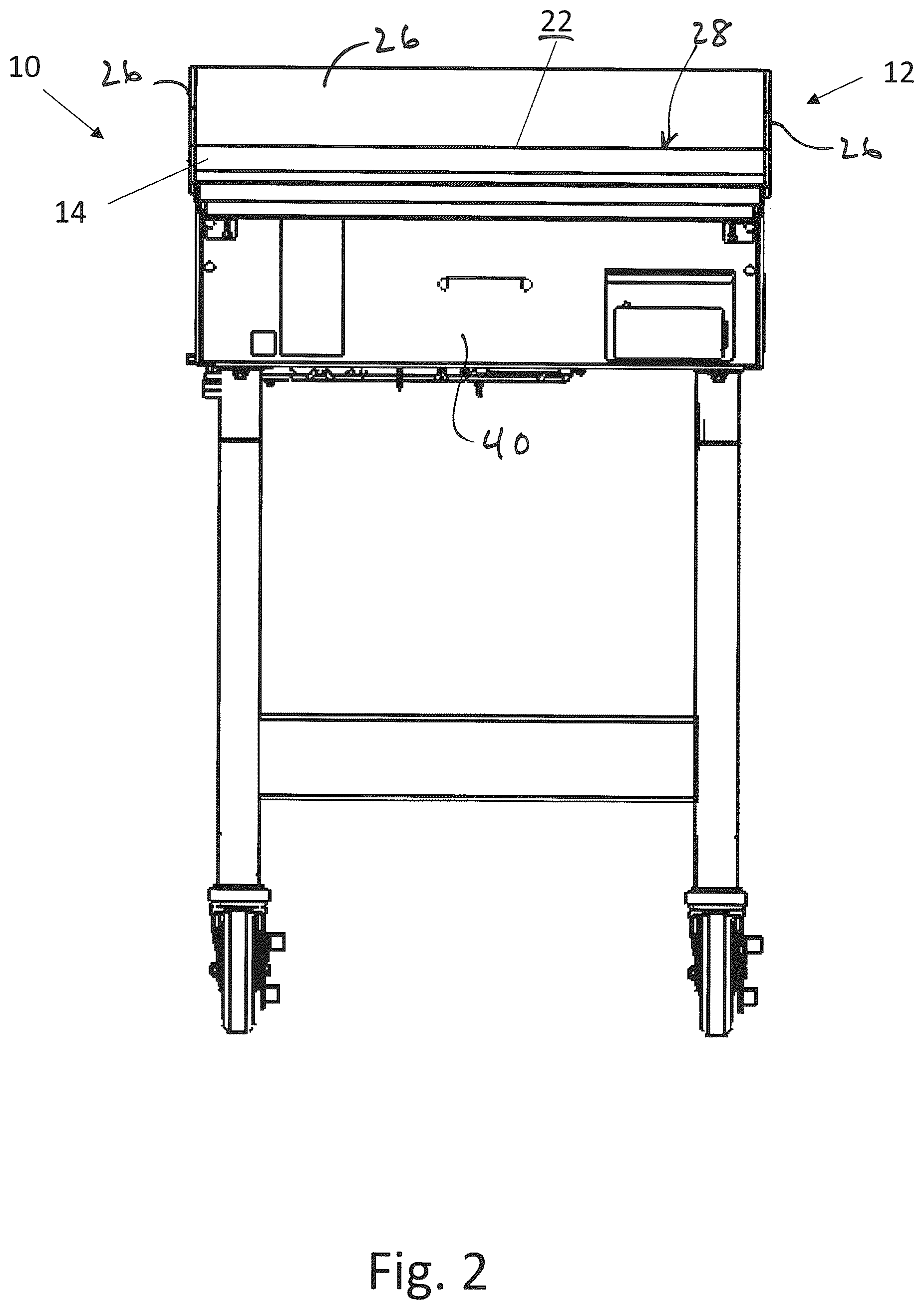 Patent US12376701 Figure 2 – Griddle