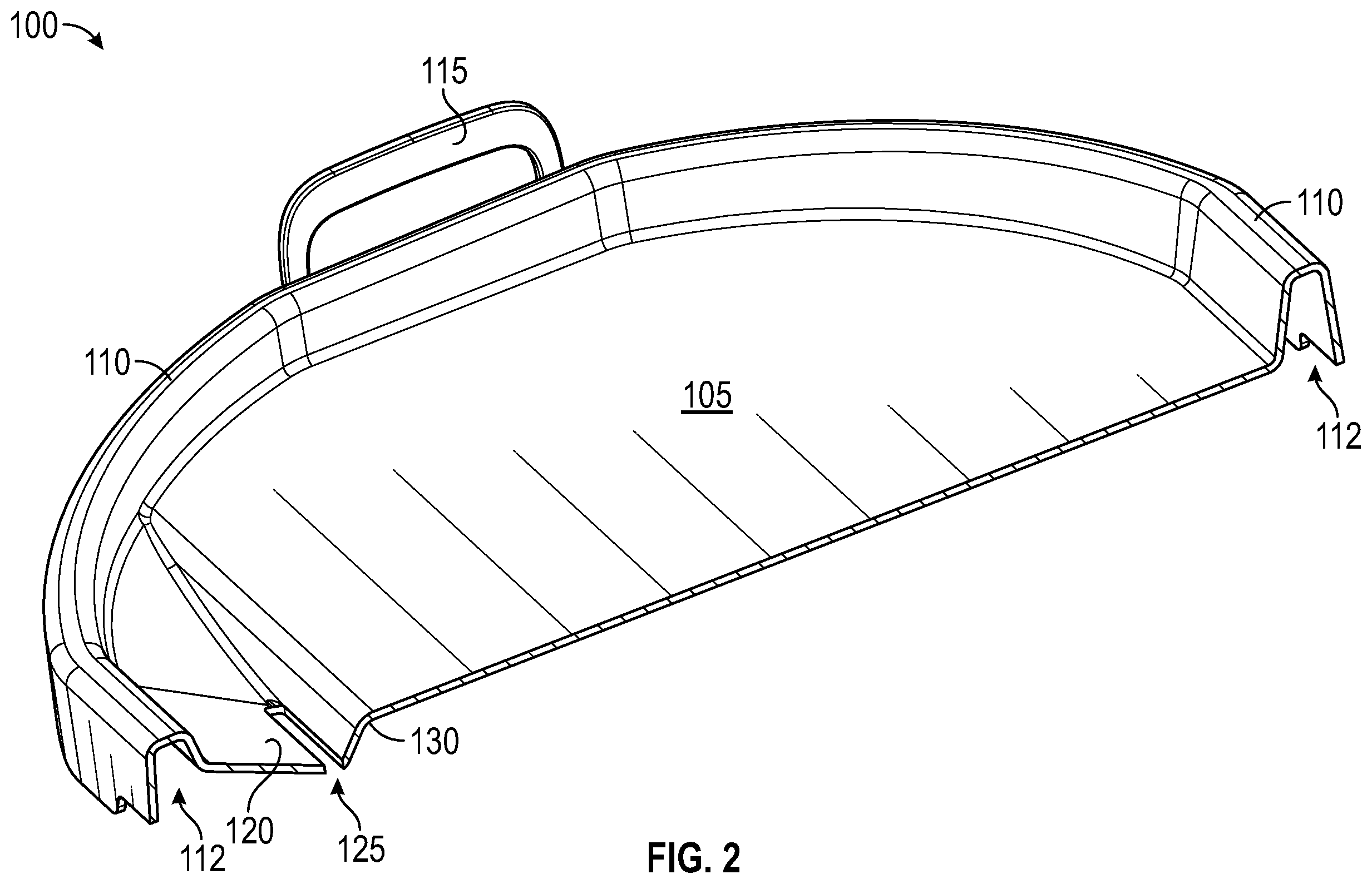 Patent US12376702 Figure 2 – System for conversion of a kamado cooker to a griddle