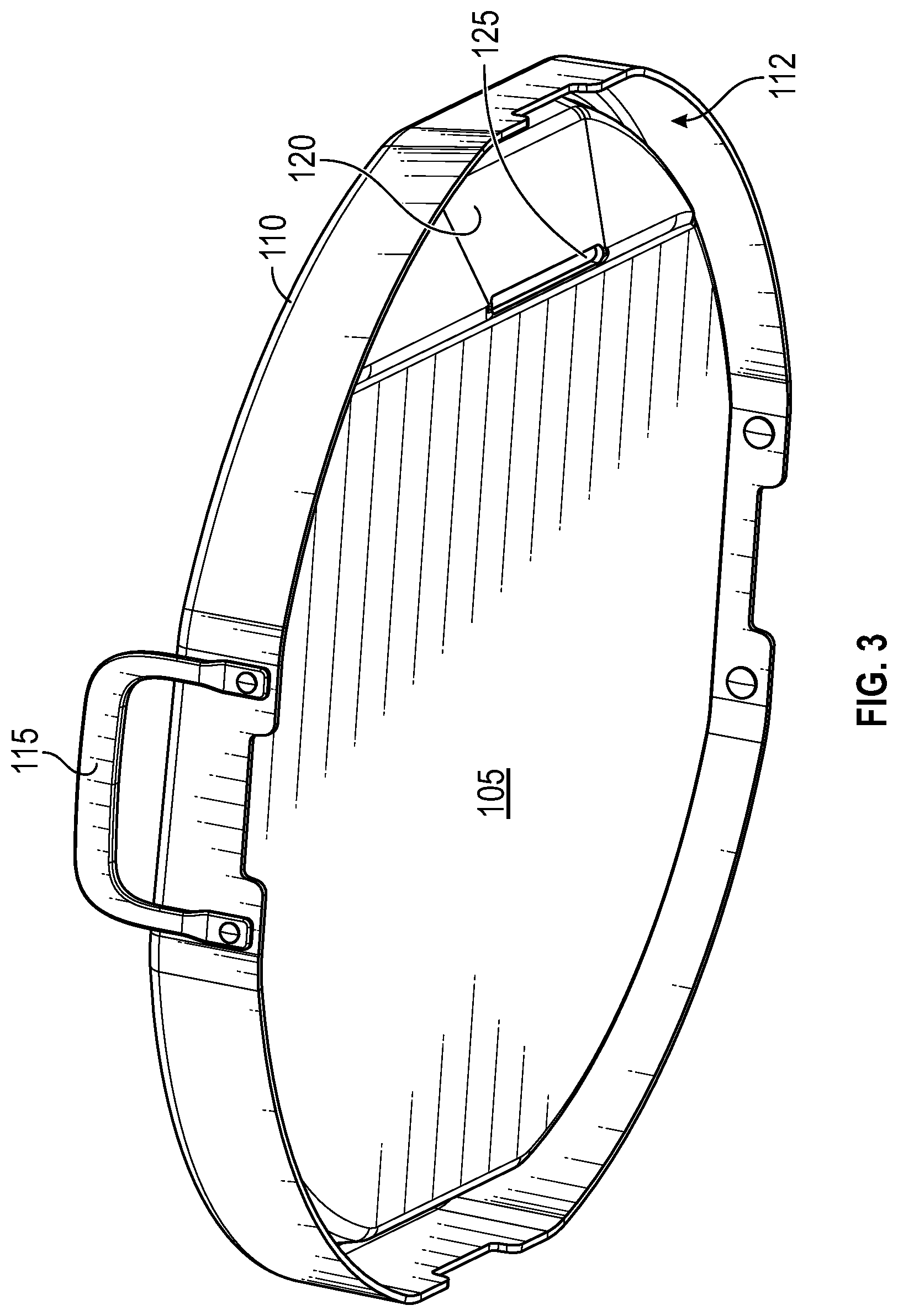 Patent US12376702 Figure 3 – System for conversion of a kamado cooker to a griddle