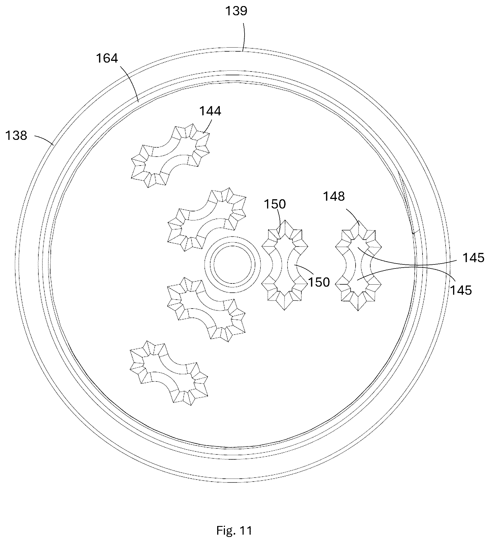 Patent US12376704 Figure 10 – Multifunctional portable grinder with integrated lighter holder and retractable mechanism
