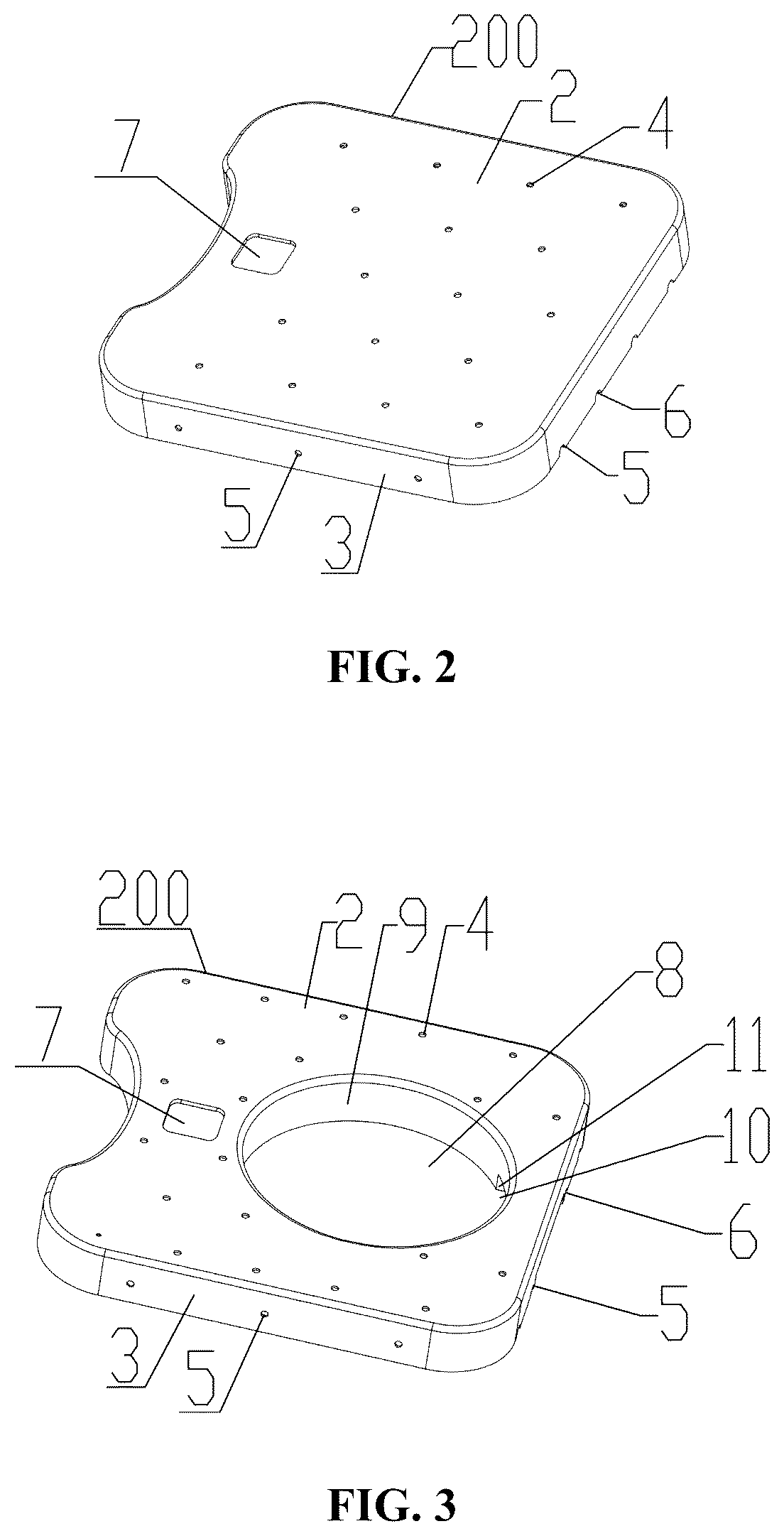 Patent US12376705 Figure 2 – Aeration plate and fruit and vegetable cleaning machine