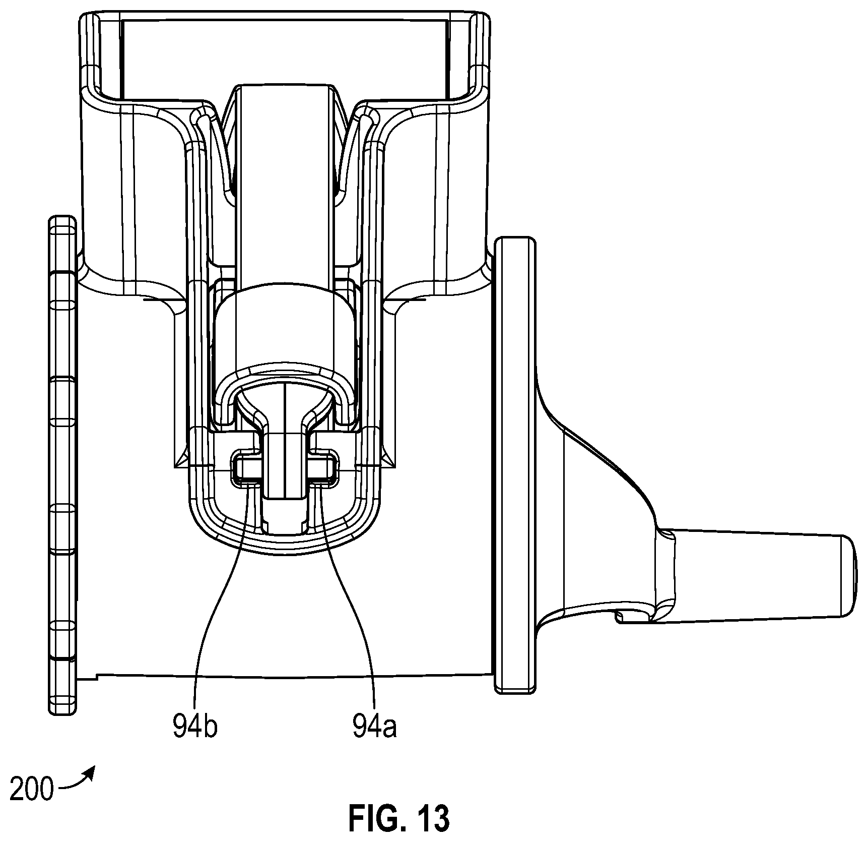 Patent US12376706 Figure 8 – Rotary grater