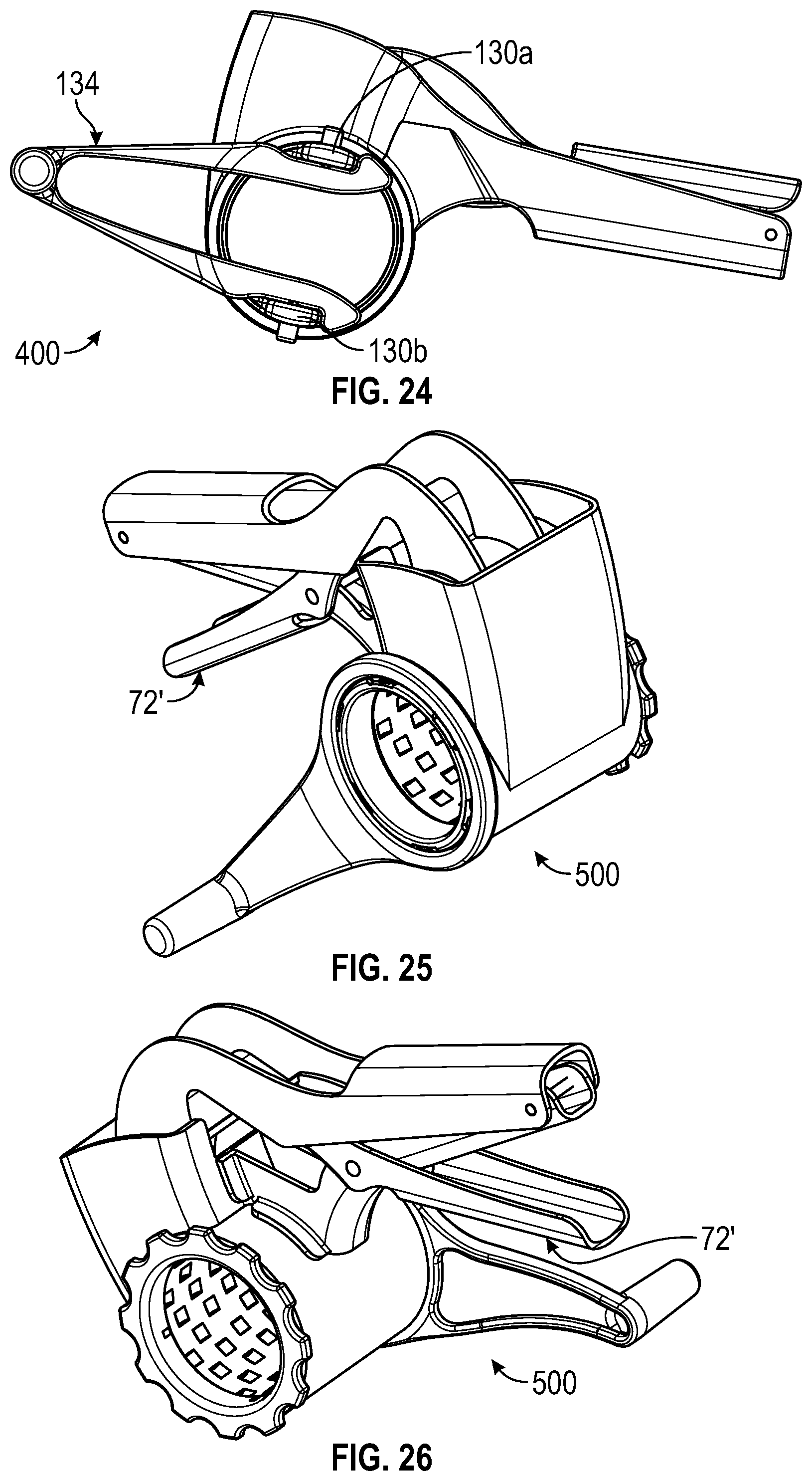Patent US12376706 Figure 15 – Rotary grater