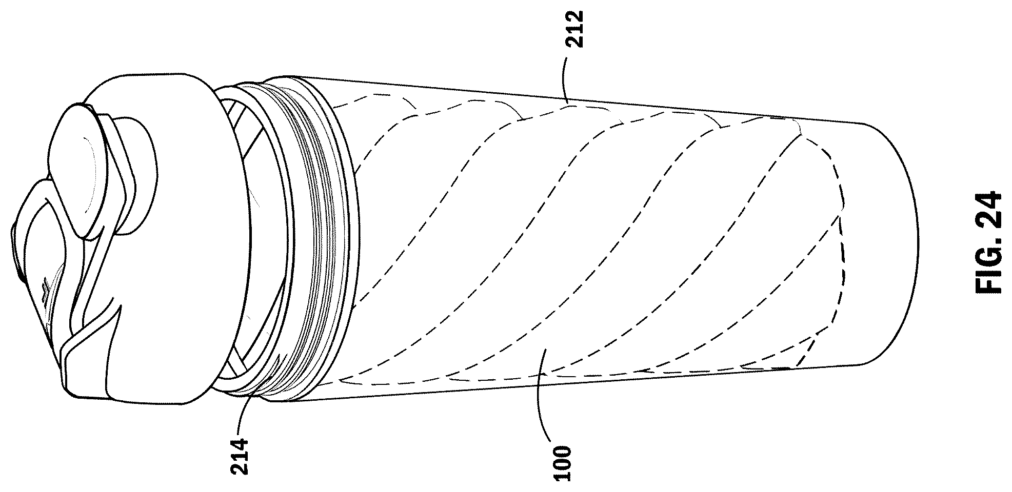 Patent US12376707 Figure 13 – Sawtooth wave impeller tumbler