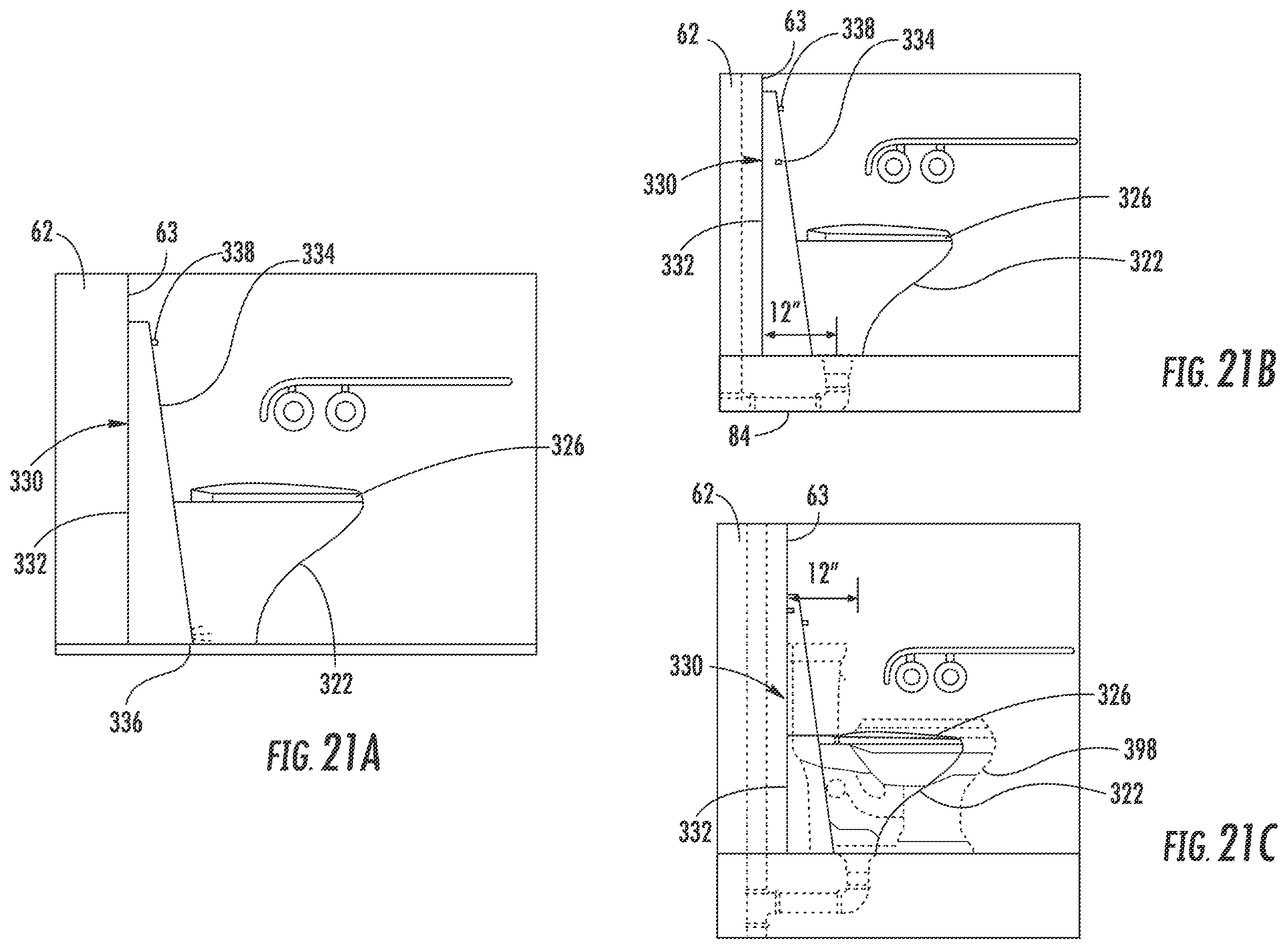 Patent US12376709 Figure 18 – Bathroom fixtures and components