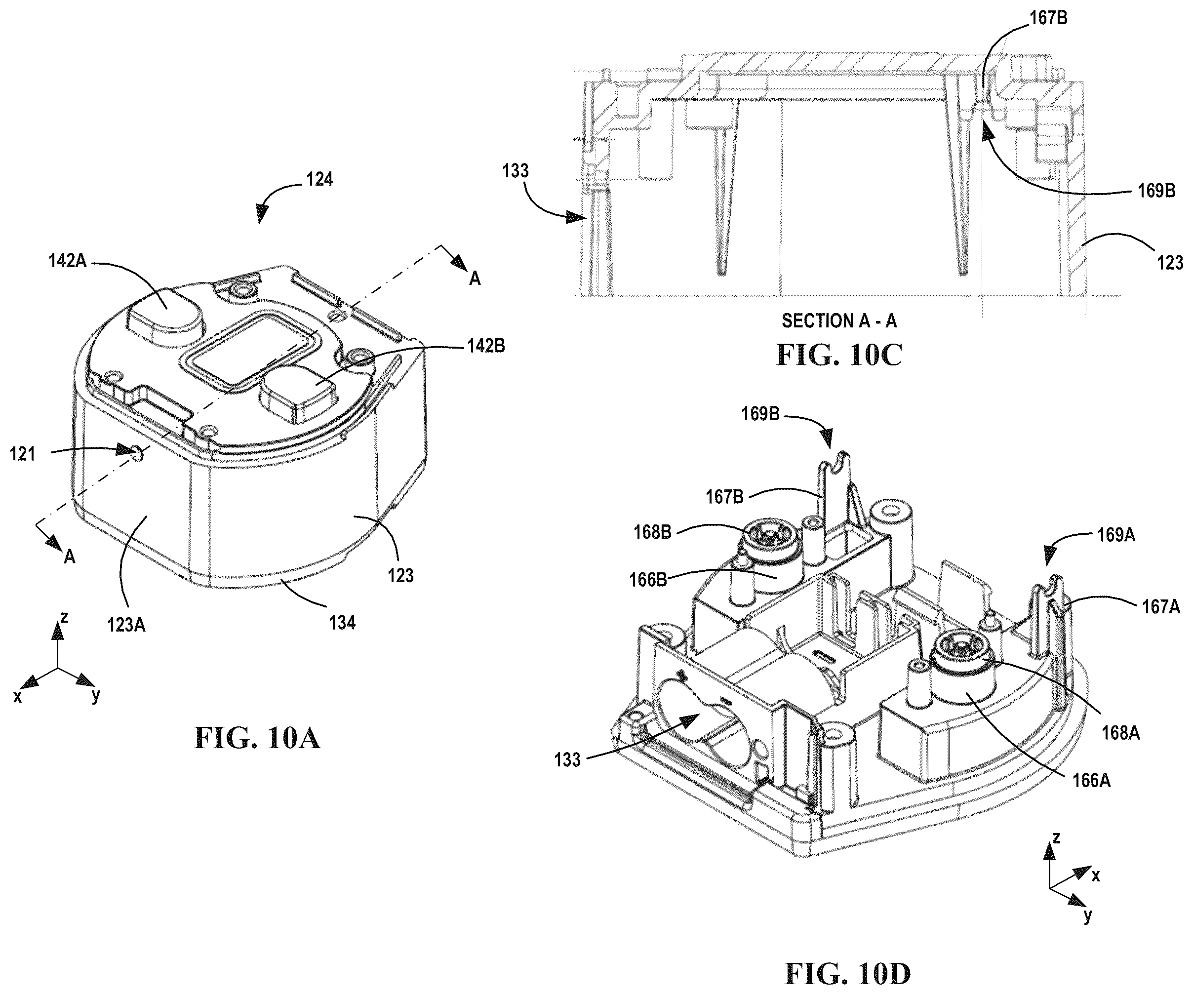 Patent US12376711 Figure 9 – Product dispenser holder with compliance module